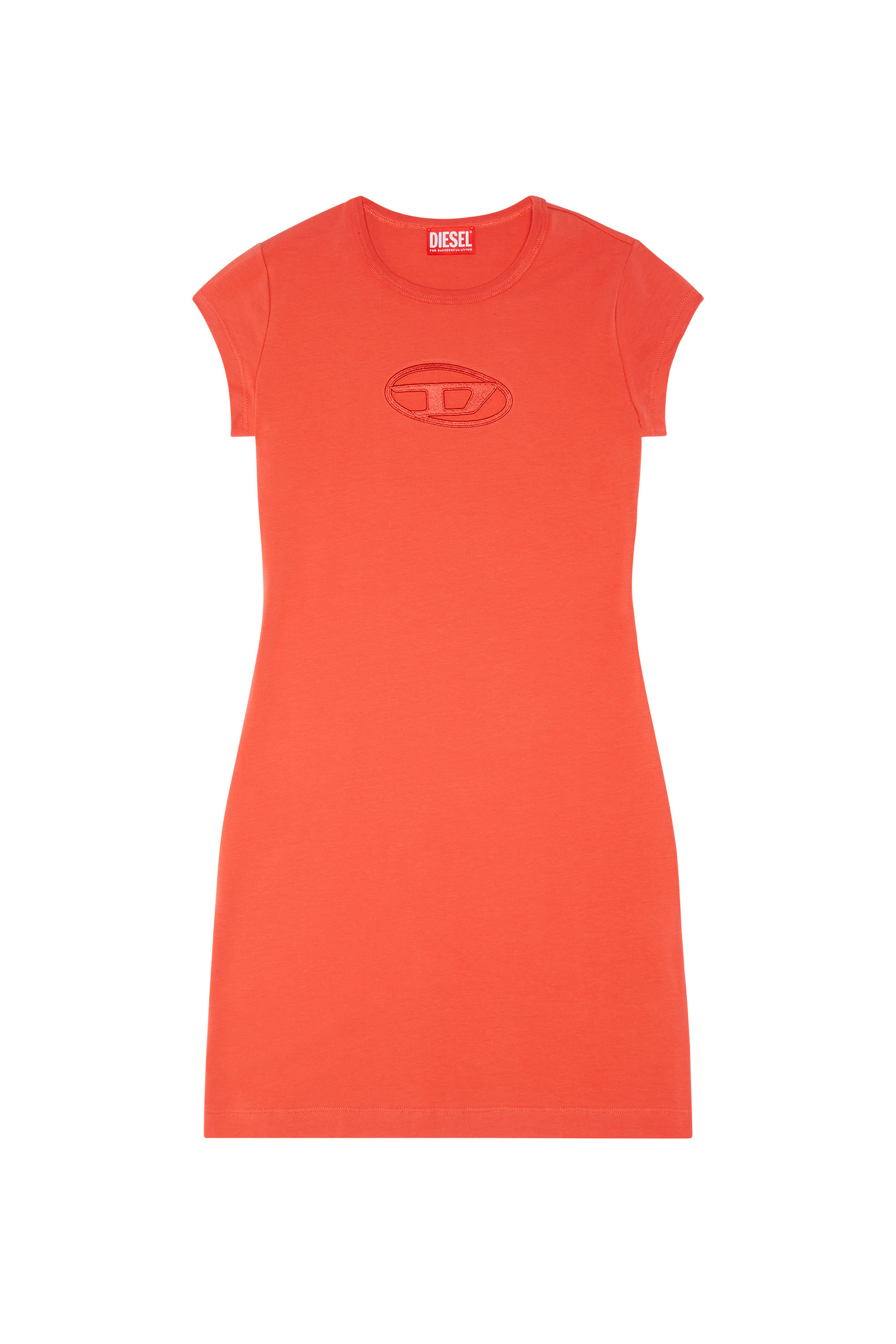 Diesel - D-ANGIEL, Mujer Vestido corto in Rojo - Image 3