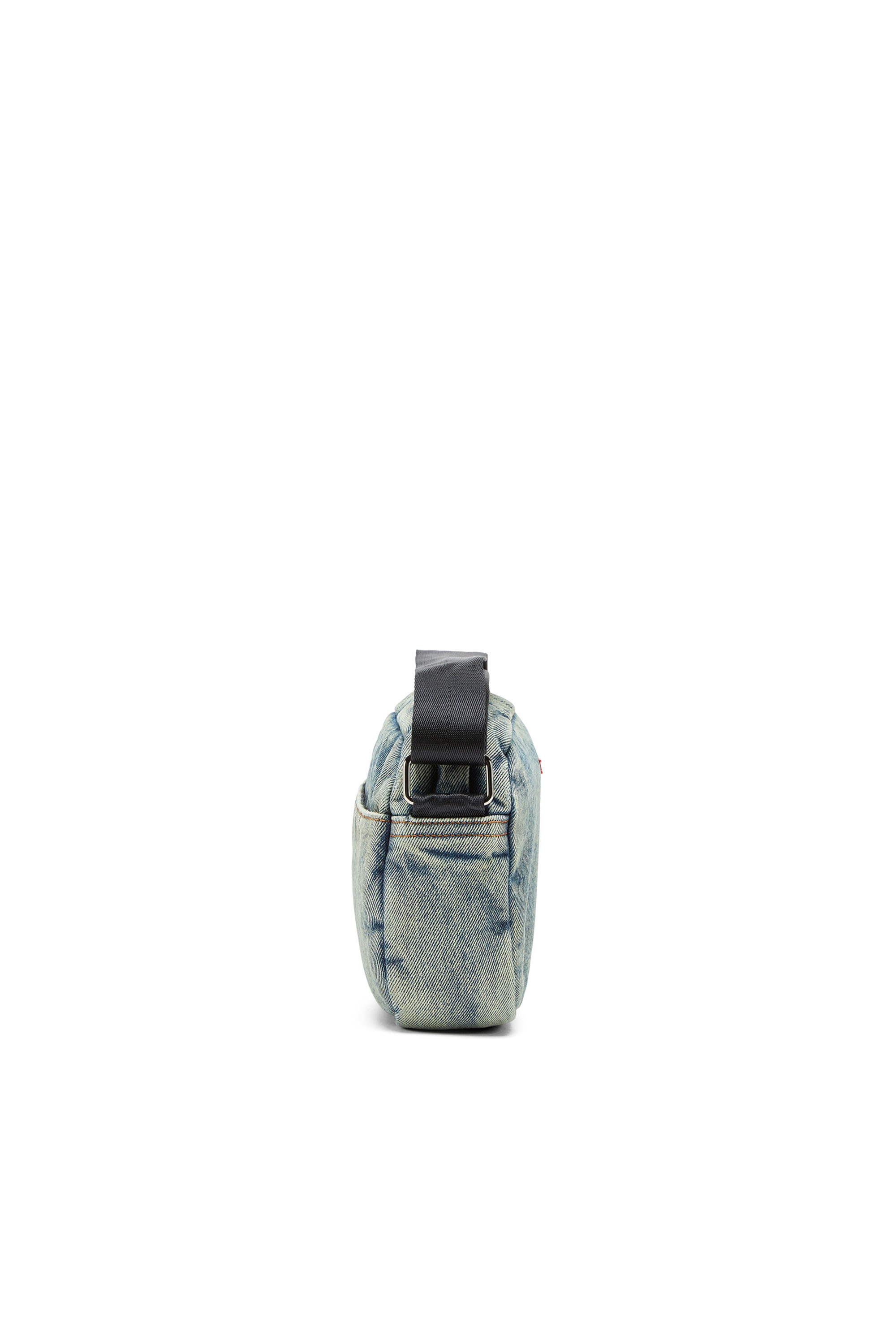 Diesel - RAVE CAMERA BAG X, Hombre Rave-Bolso tipo cámara de denim solarizado in Azul marino - Image 3