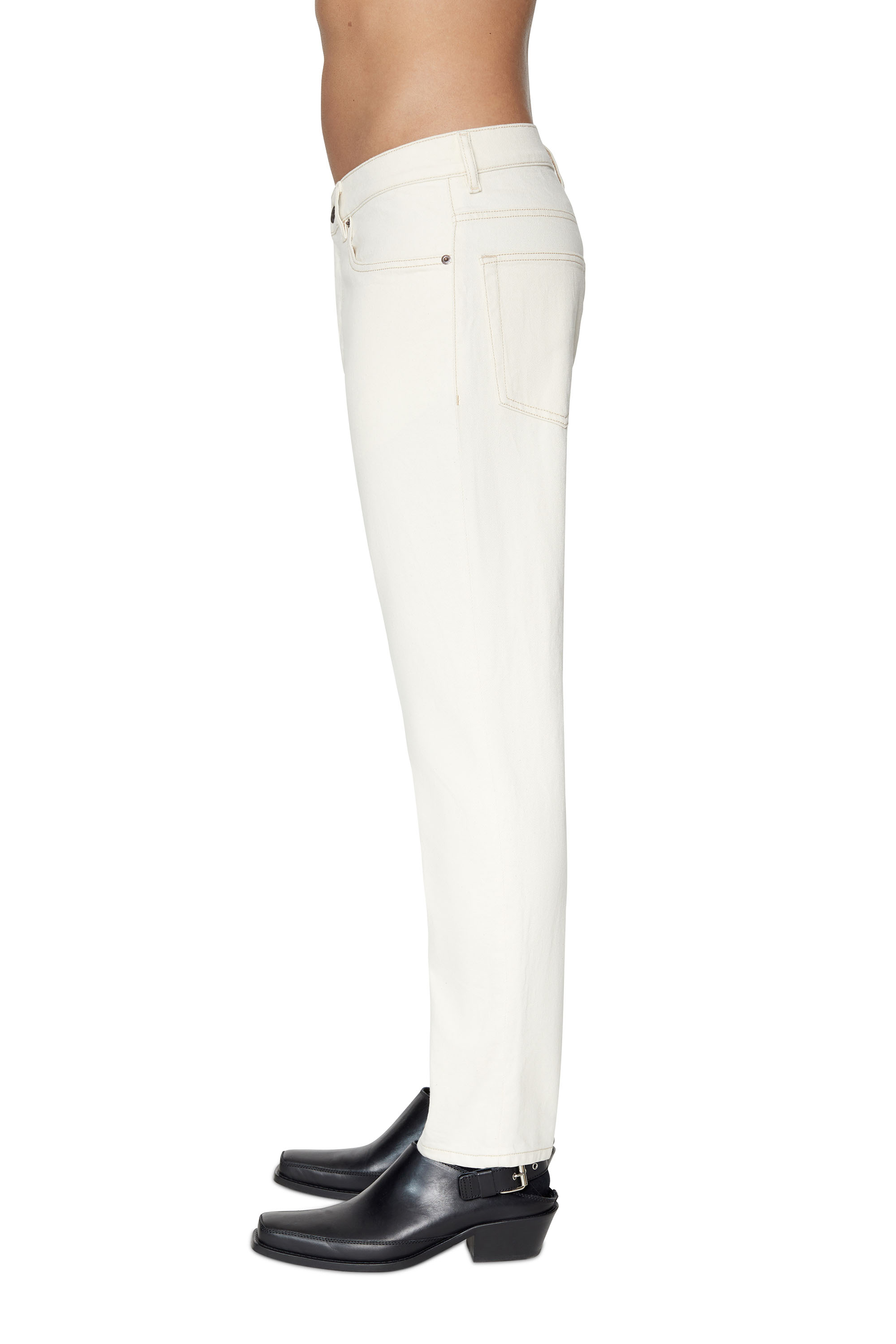 Diesel - Tapered Jeans 2005 D-Fining 09B94, White - Image 4