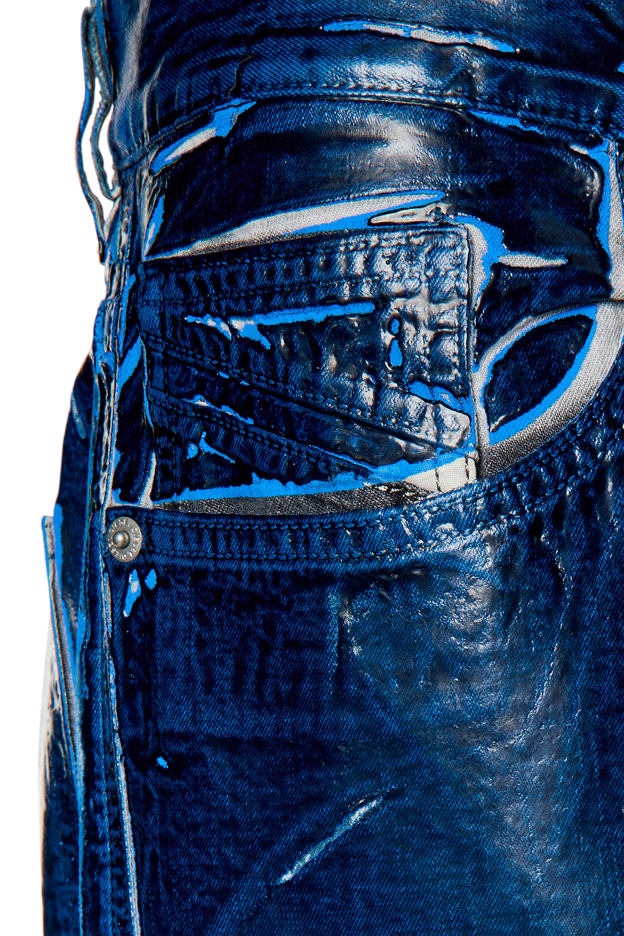 Diesel - 2010 D-Macs 007P6 Straight Jeans, Dark Blue - Image 3