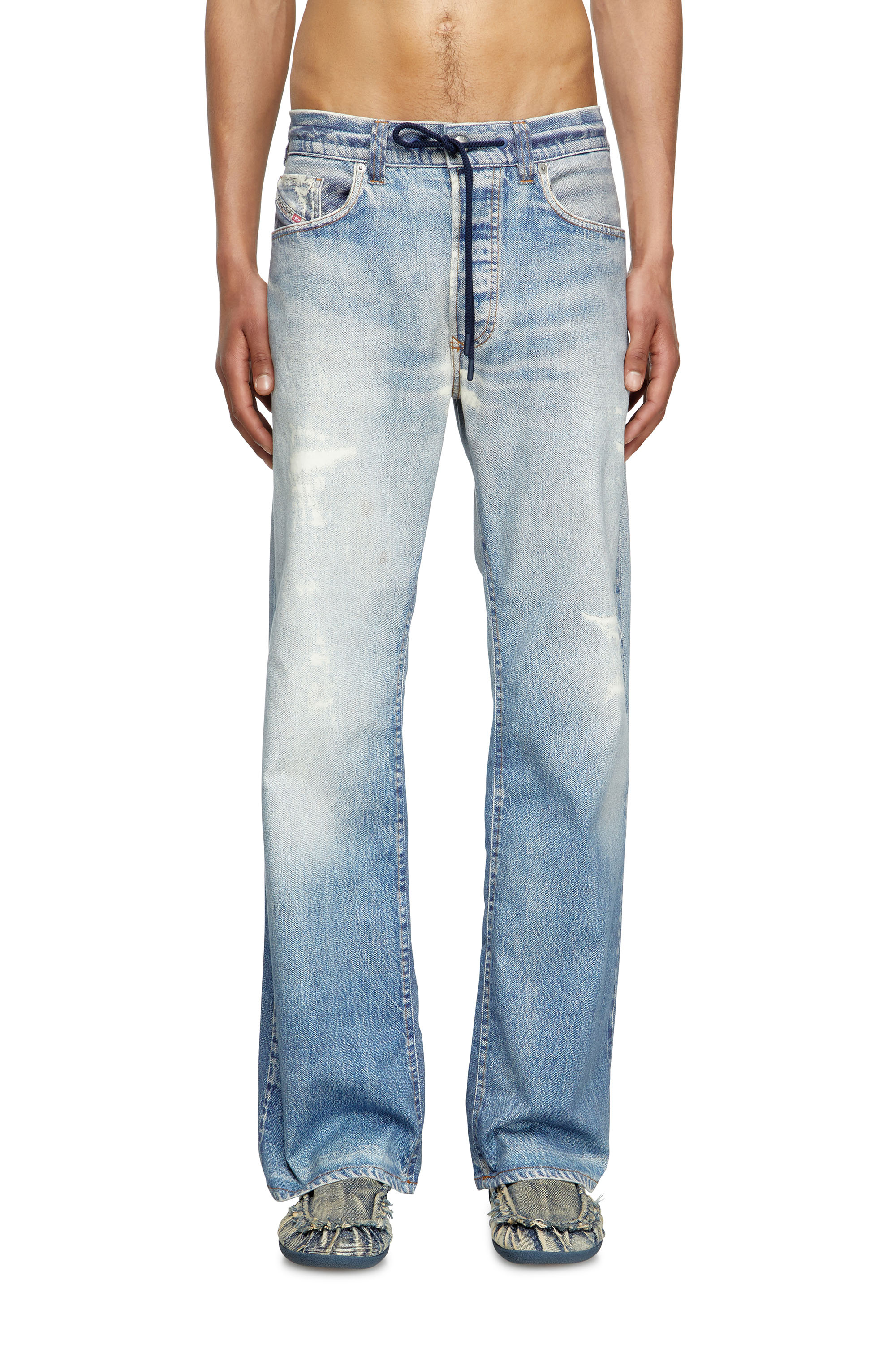 Diesel - Relaxed 2080 D-Reel Joggjeans® 068RX Hombre, Azul Claro - 1