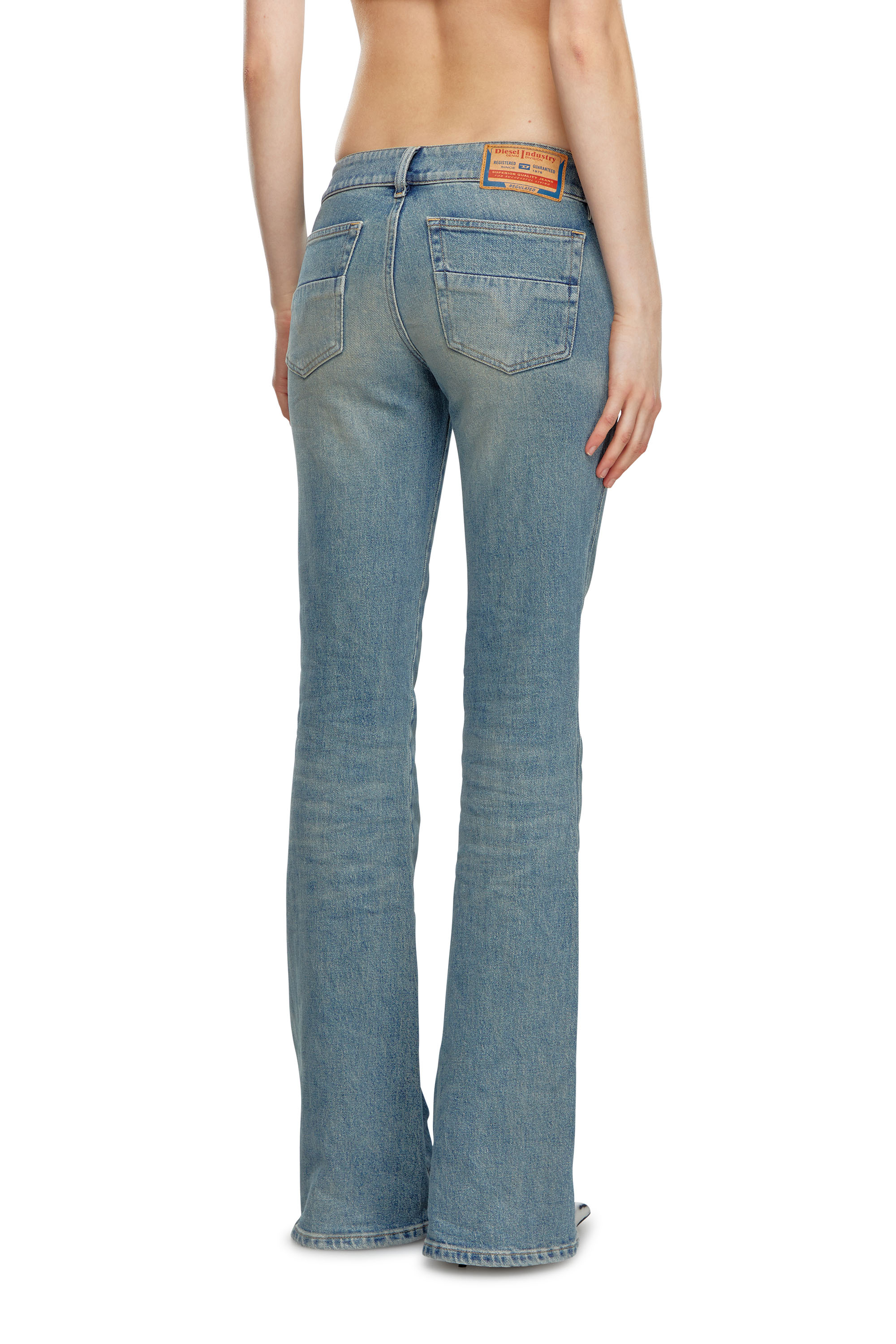 Diesel - Bootcut and Flare Jeans D-Hush 09J55, Mujer Bootcut y Flare Jeans - D-Hush in Azul marino - Image 3