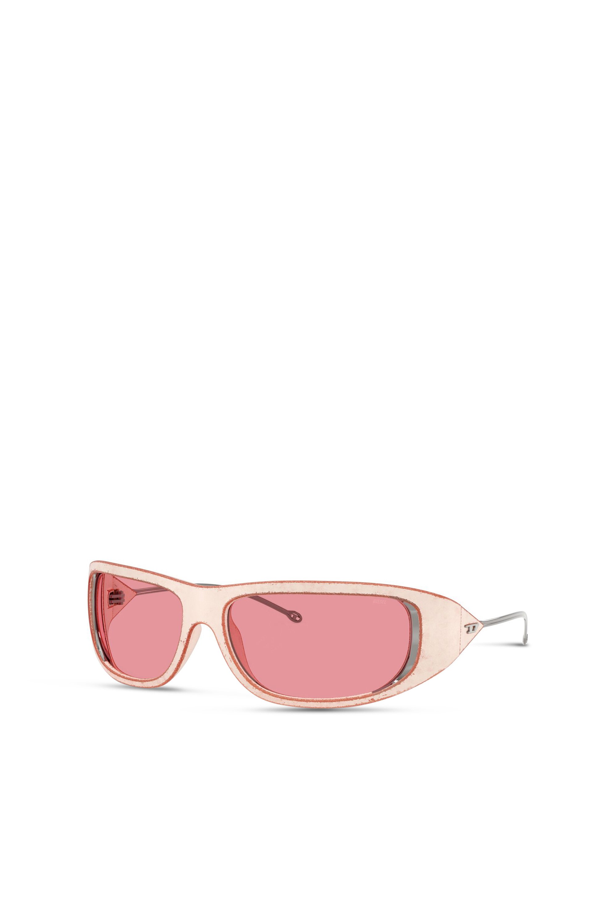 Diesel - 0DL3001 SIZE 61, Gafas con estilo envolvente Unisex in Rosa - 4