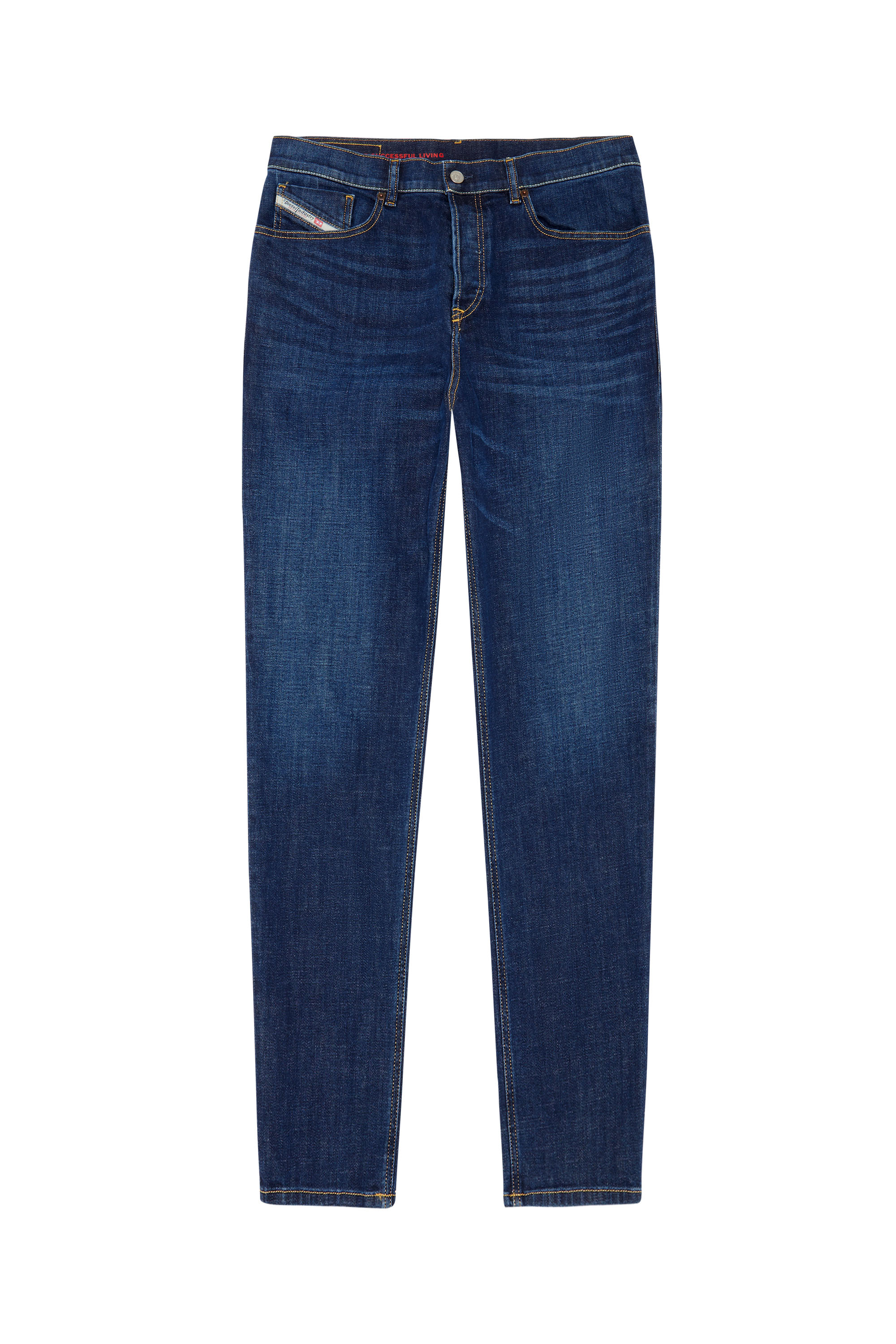 Diesel - 2005 D-FINING 09B90 Tapered Jeans, Azul Oscuro - Image 6