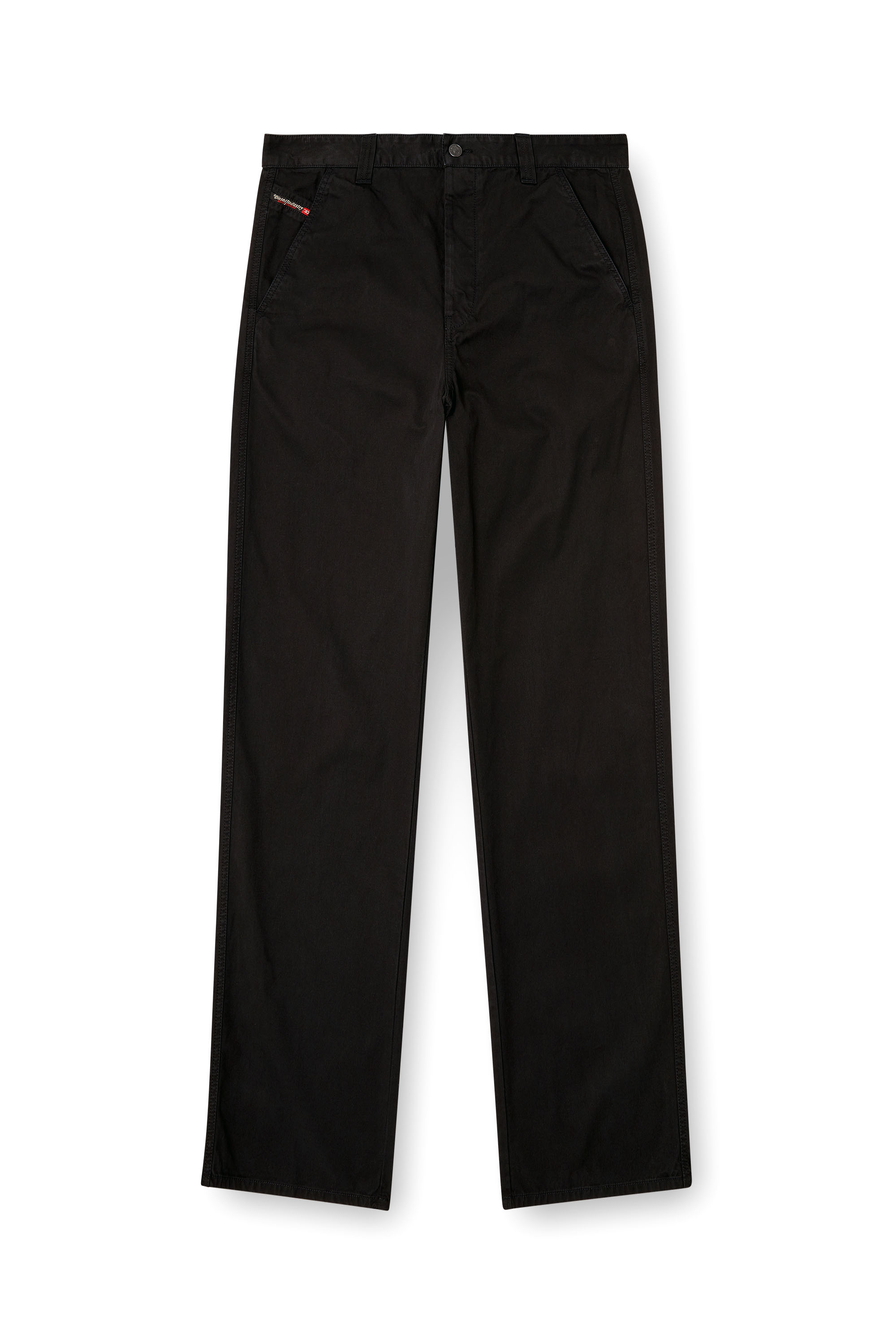 Diesel - P-HANT-CHINO, Man's Chino pants in Black - 4