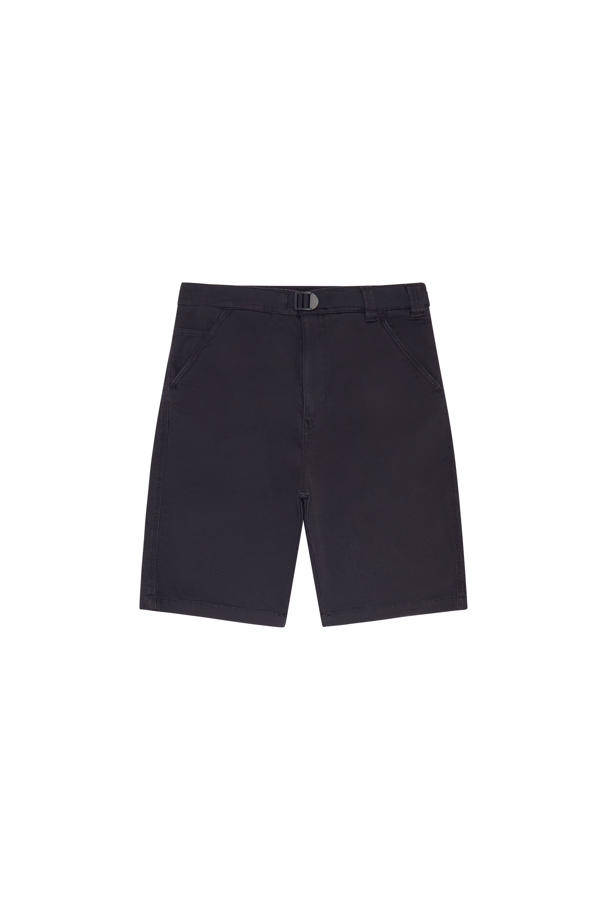 Diesel - D-KROOLEY JOGGJEANS CHINO SHORTS, Black/Dark grey - Image 1