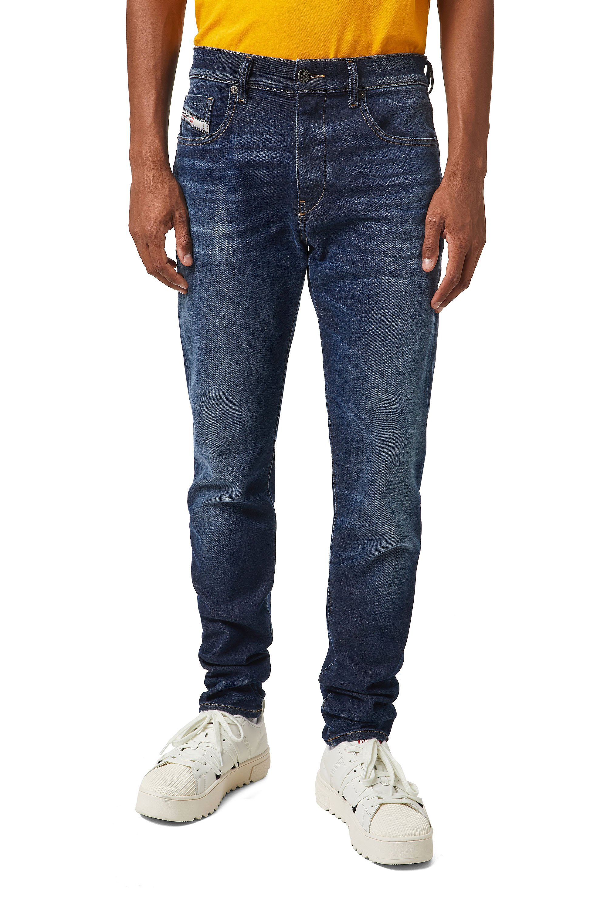 Diesel - D-Strukt Slim JoggJeans® 069XG, Dark Blue - Image 1