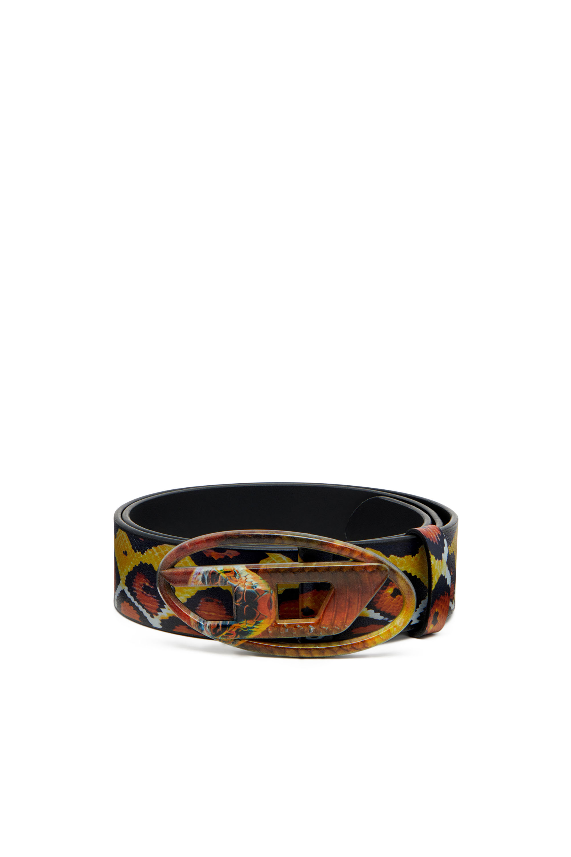 Diesel - CNY-B-1DR, Cinturón con motivo de serpiente Unisex in Multicolor - 1