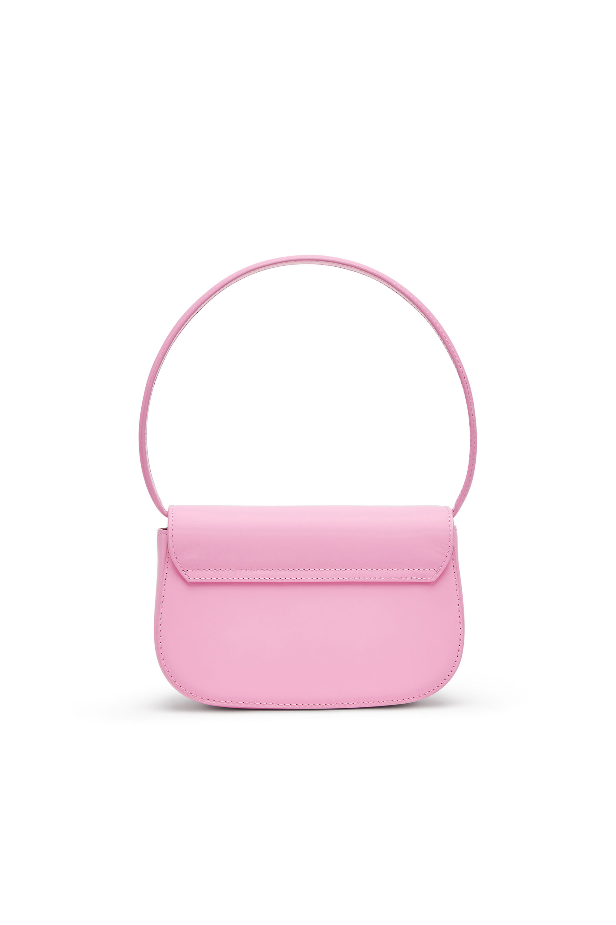 Diesel - 1DR, Woman 1DR-Iconic shoulder bag in matte leather in Pink - Image 2