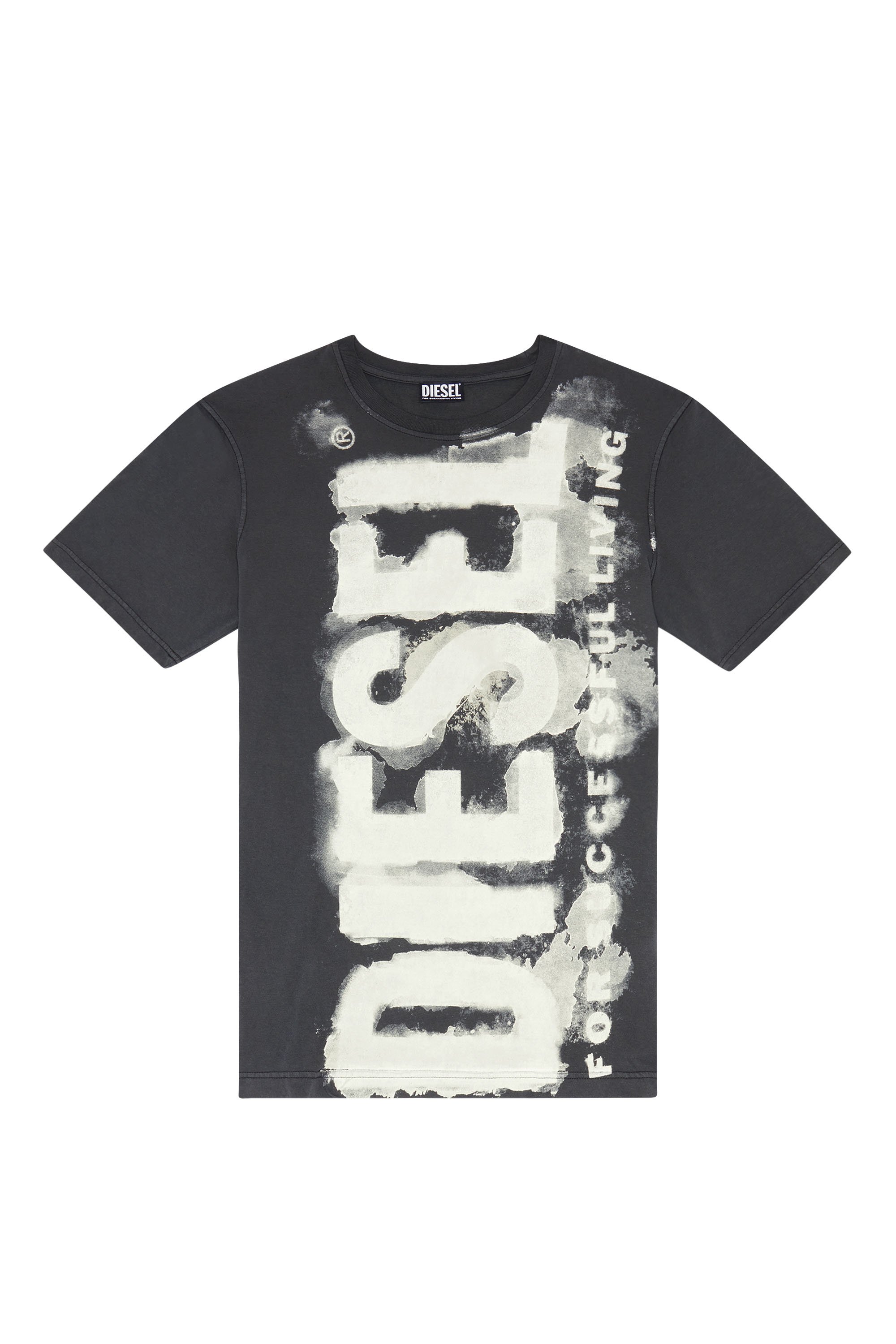 Diesel - T-JUST-E16, Gris oscuro - Image 6