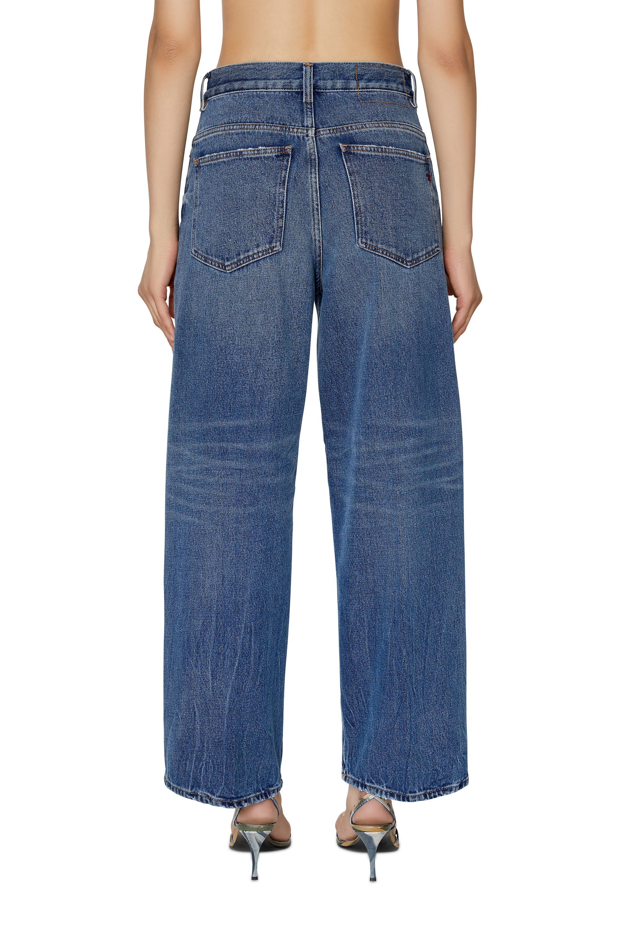Diesel - 2000 09E03 Bootcut and Flare Jeans, Azul Oscuro - Image 2