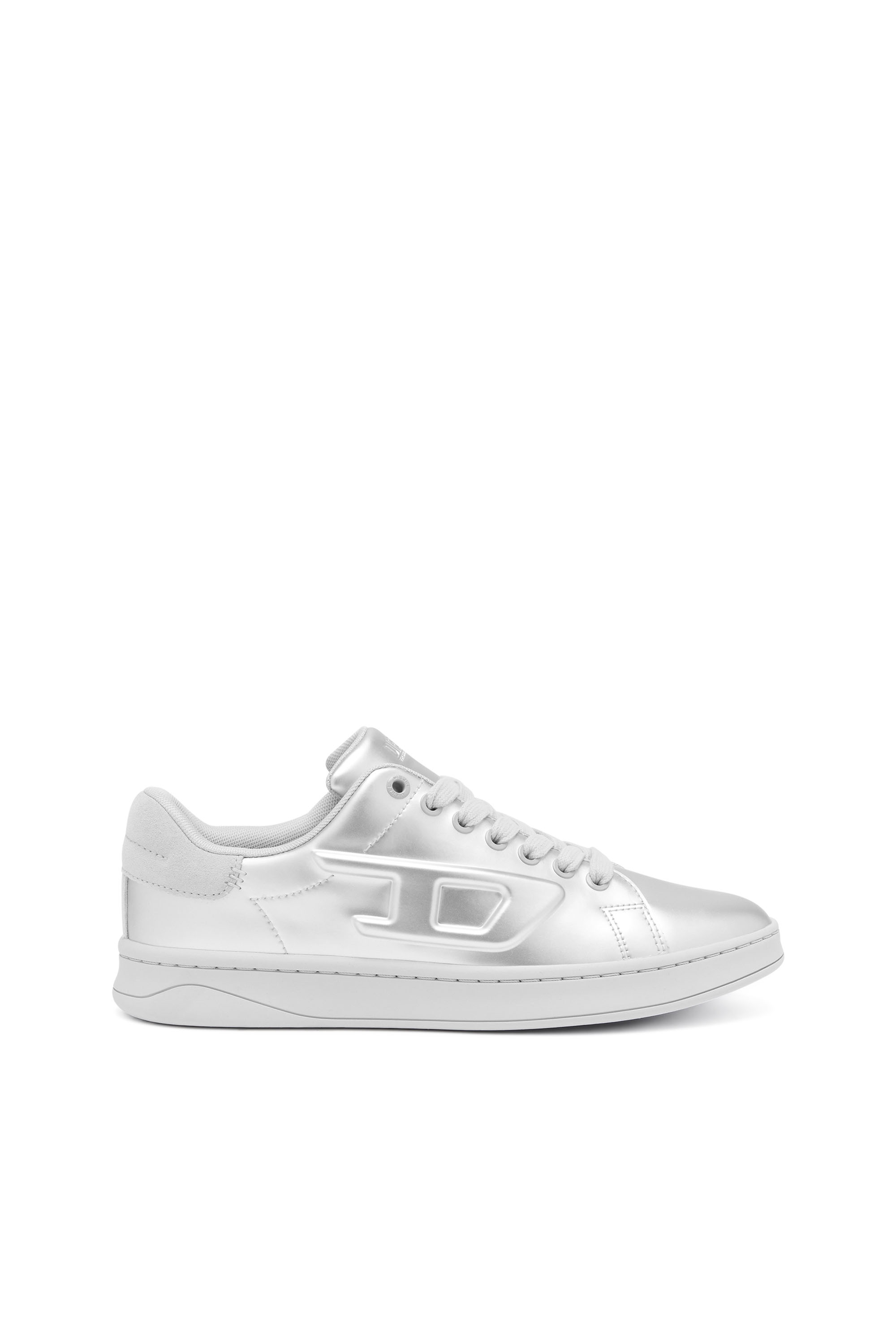 Women's S-Athene Low W - Metallic sneakers with embossed D logo | S ...