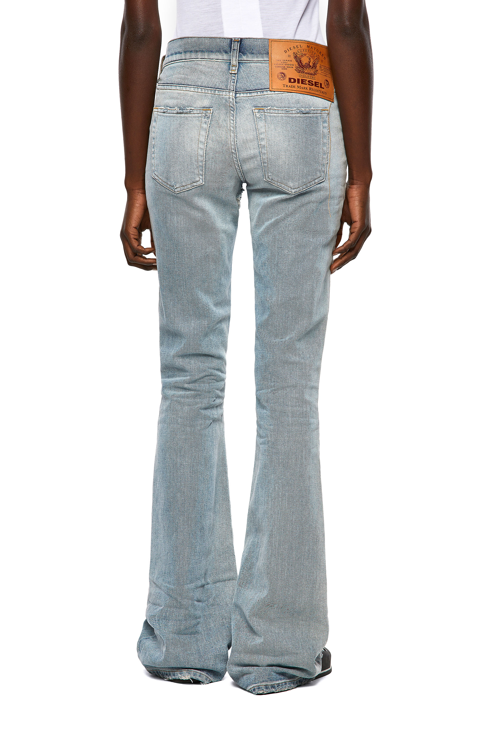 Diesel - 1969 D-EBBEY 09A04 Bootcut and Flare Jeans, Azul Claro - Image 2