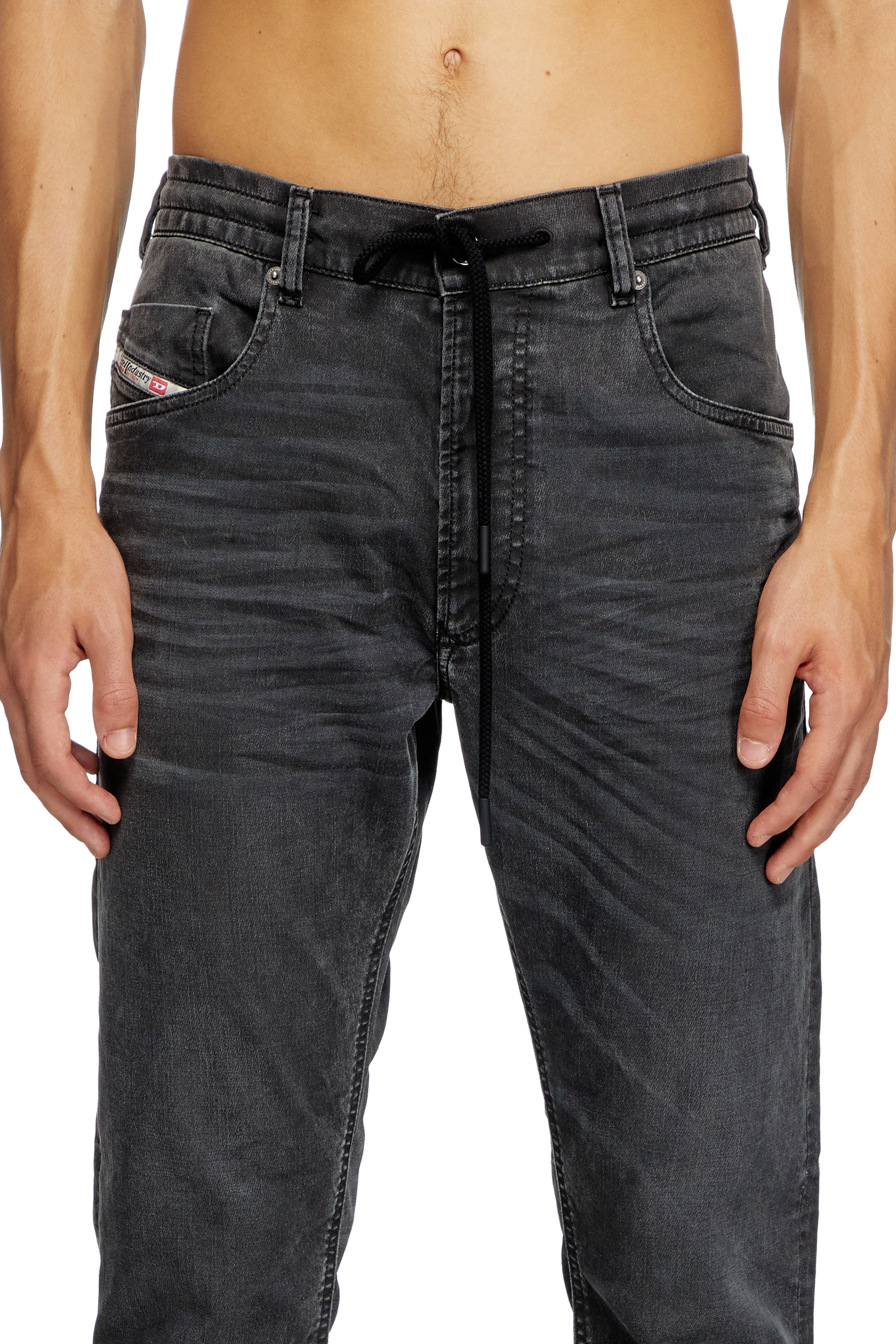 Diesel - Man's Tapered 2030 D-Krooley Joggjeans® 09J75, Black - 5