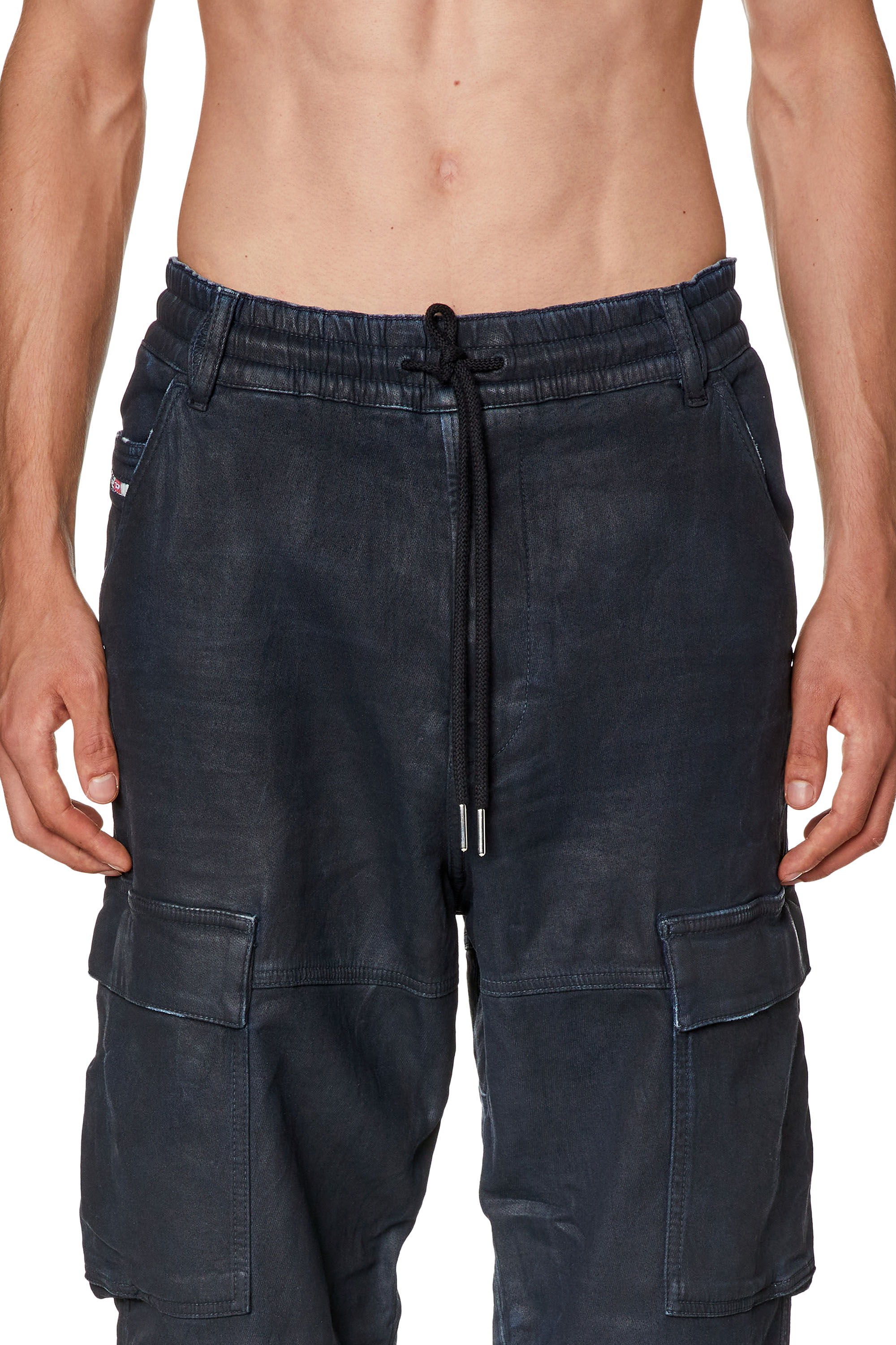 Diesel - Tapered 2030 D-Krooley Joggjeans® 09H05, Azul Oscuro - Image 5
