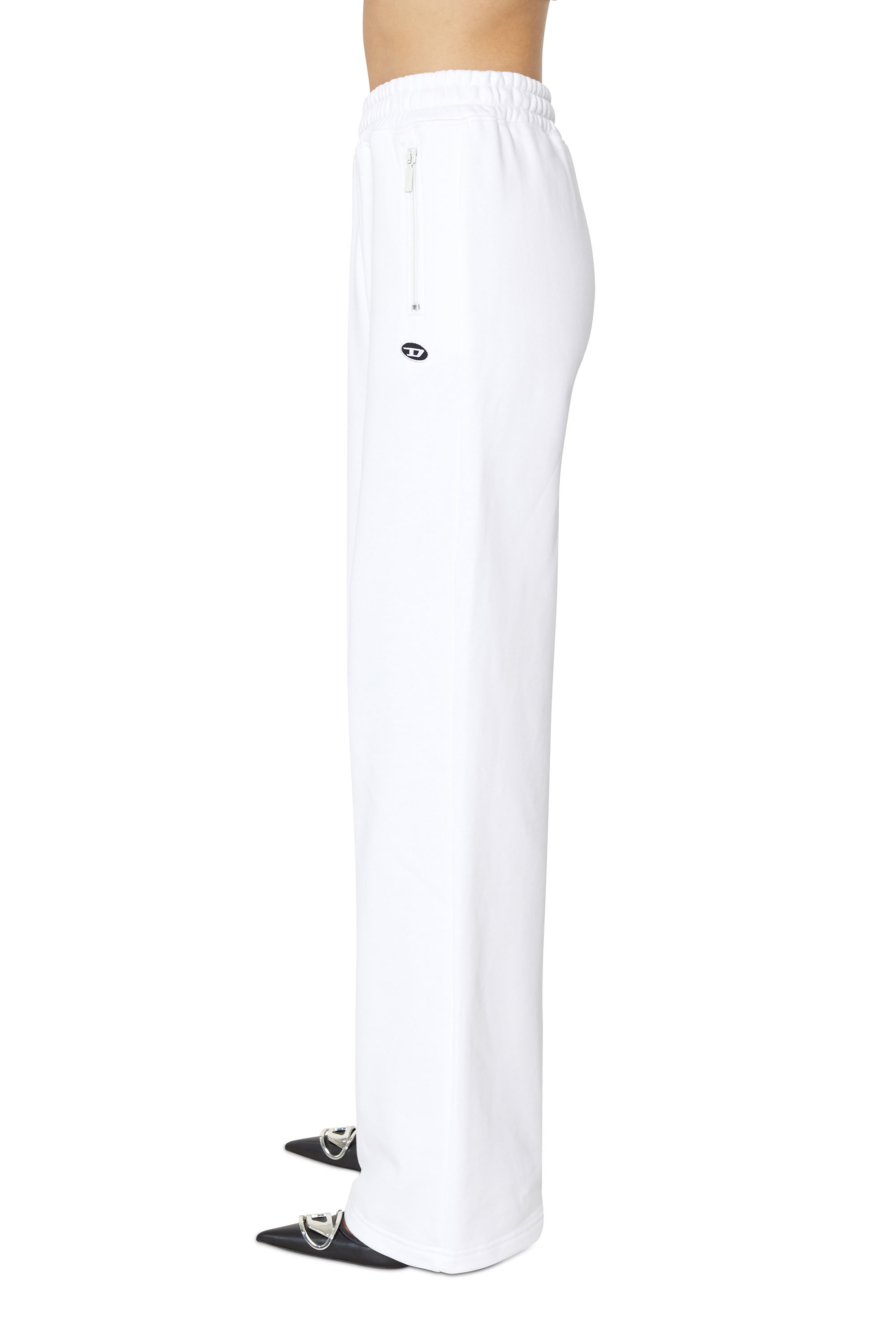 パンツ DIESEL Women Straight Pants A13316 WHITE LOWKY