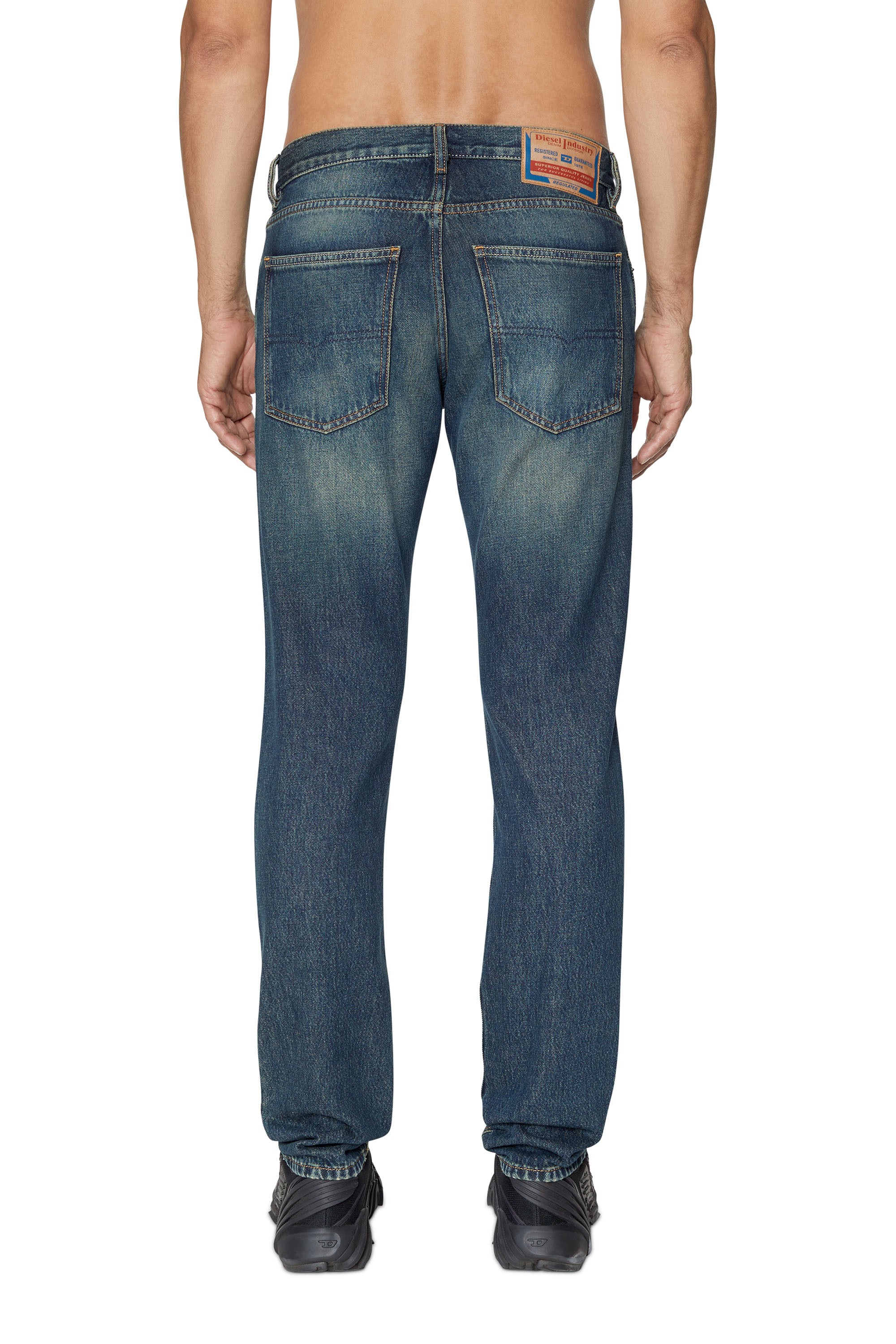 Diesel - 1995 09C04 Straight Jeans, Azul Oscuro - Image 2