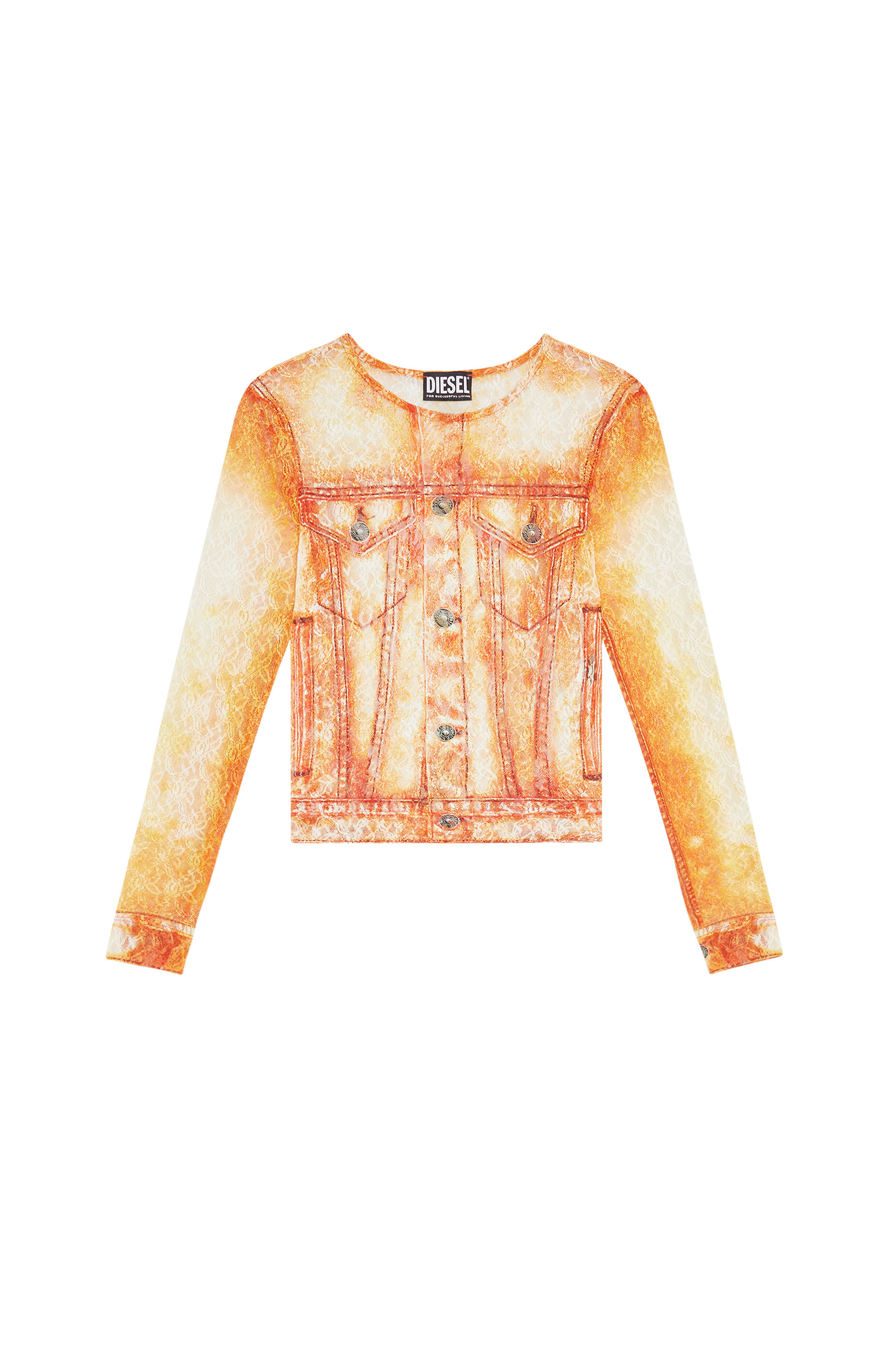 Diesel - T-CLILL, Naranja - Image 1