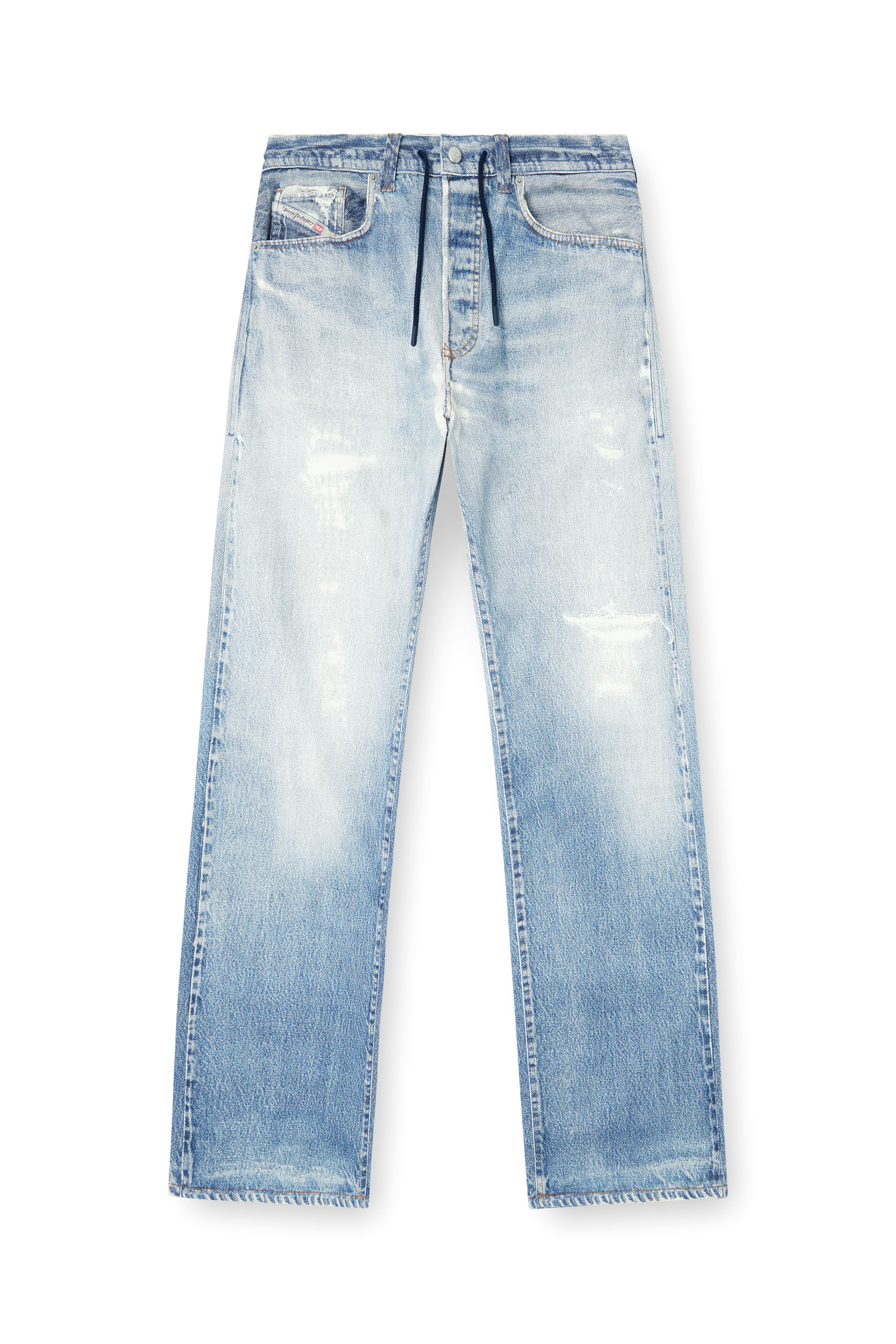 Diesel - Relaxed 2080 D-Reel Joggjeans® 068RX Hombre, Azul Claro - 3
