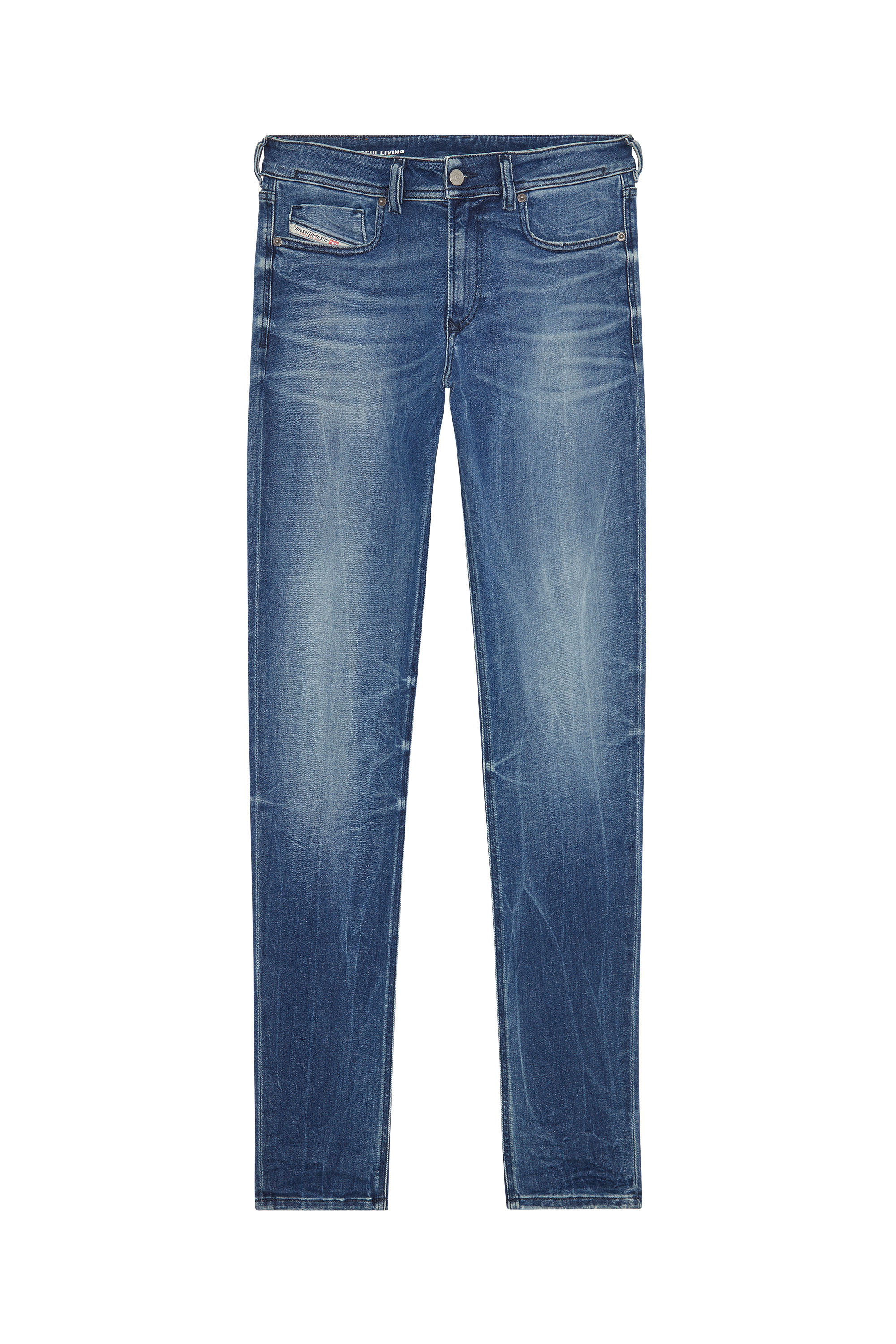 Diesel - Skinny Jeans 1979 Sleenker 09G30, Azul medio - Image 3