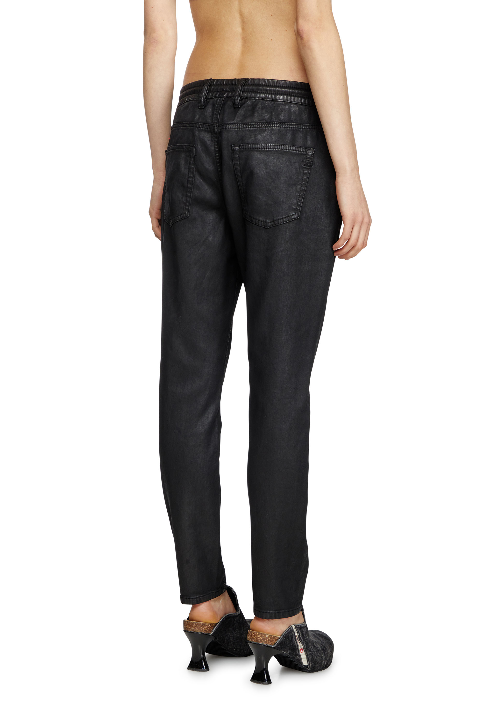 Diesel - Regular 2031 D-Krailey Joggjeans® 068PX Mujer, Negro/Gris oscuro - 4