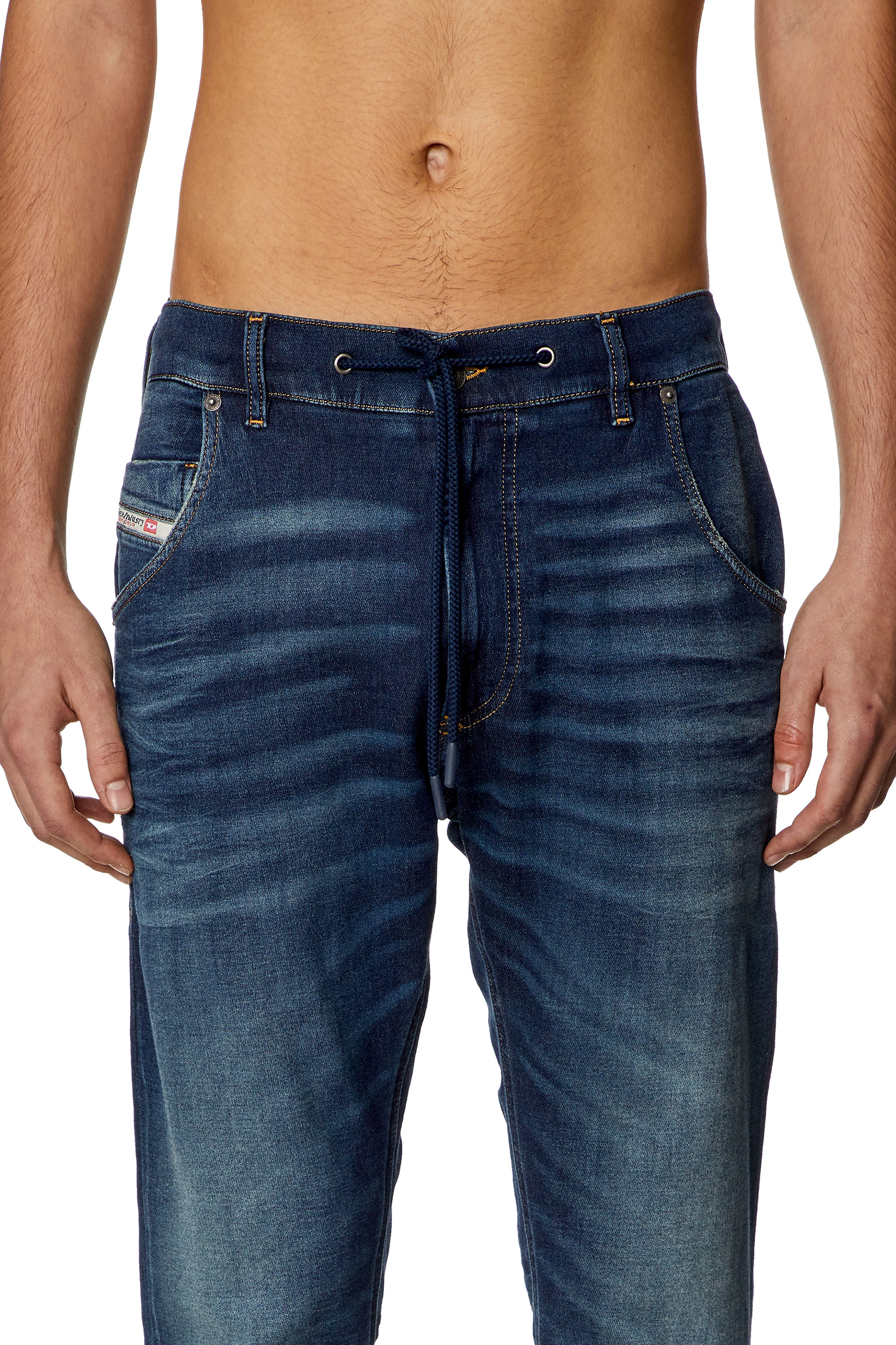 Diesel - Regular 2030 D-Krooley Joggjeans® 068HZ Hombre, Azul Oscuro - 5