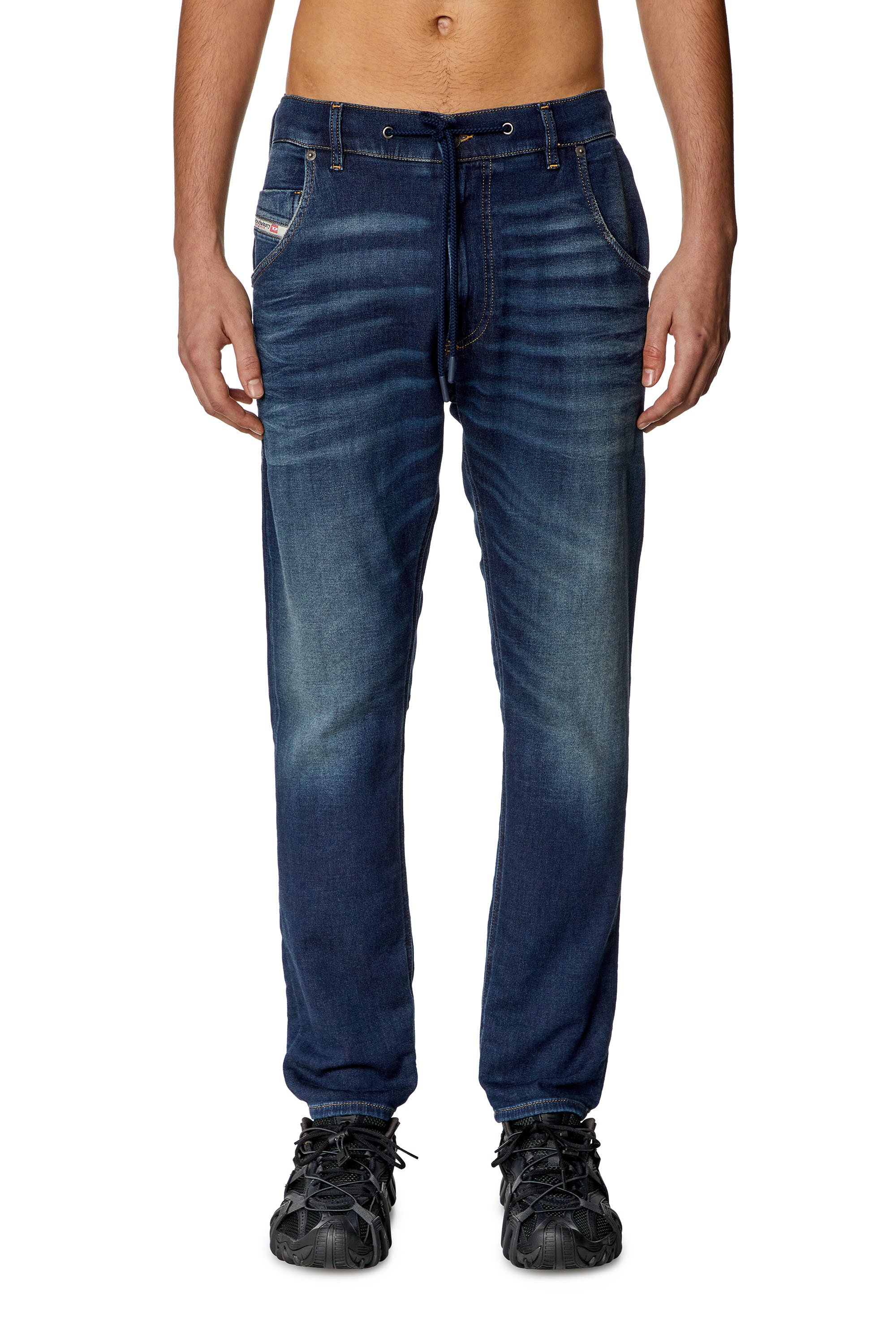 Diesel - Regular 2030 D-Krooley Joggjeans® 068HZ Hombre, Azul Oscuro - 1