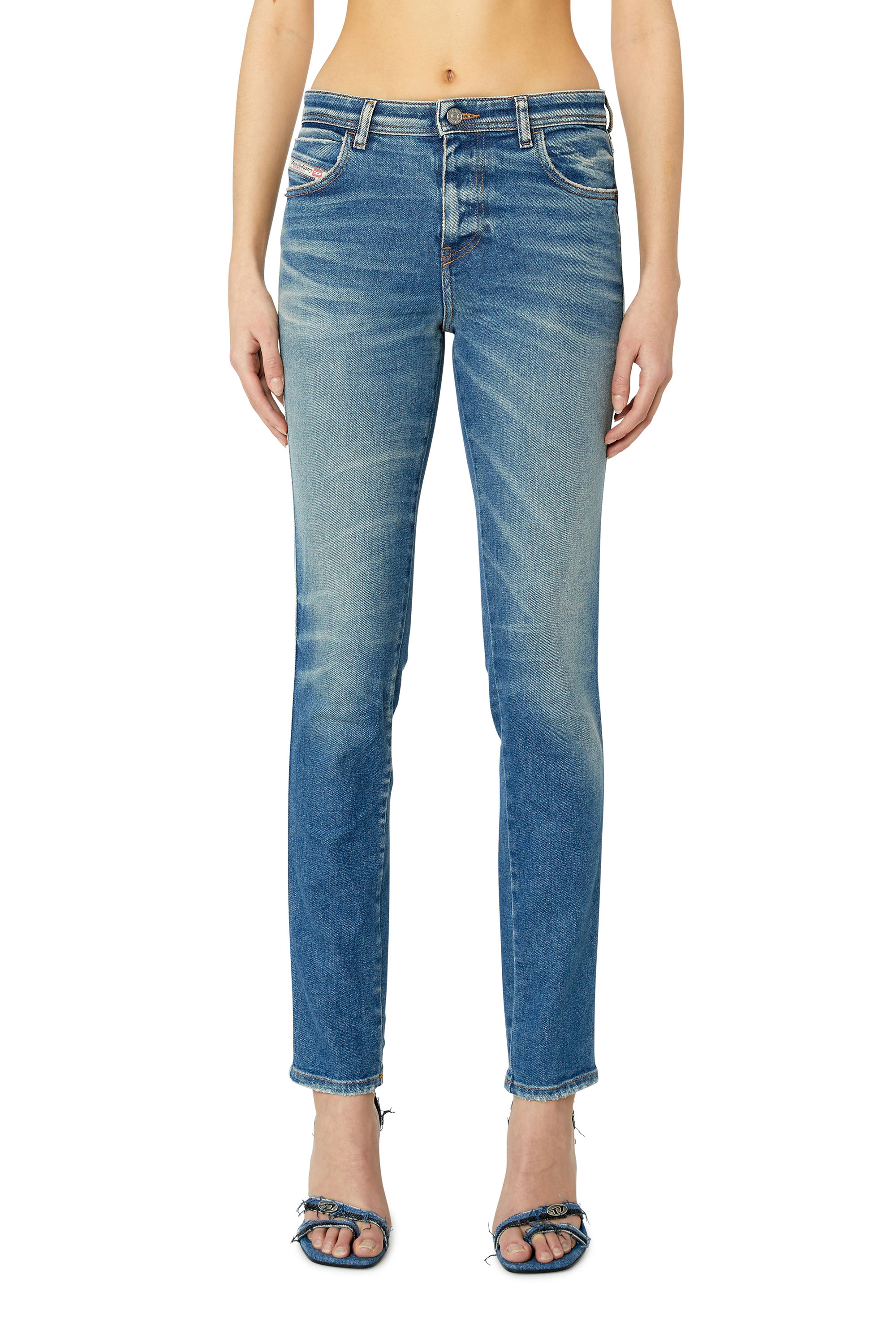 Diesel - Skinny Jeans 2015 Babhila 09E88, Azul medio - Image 2