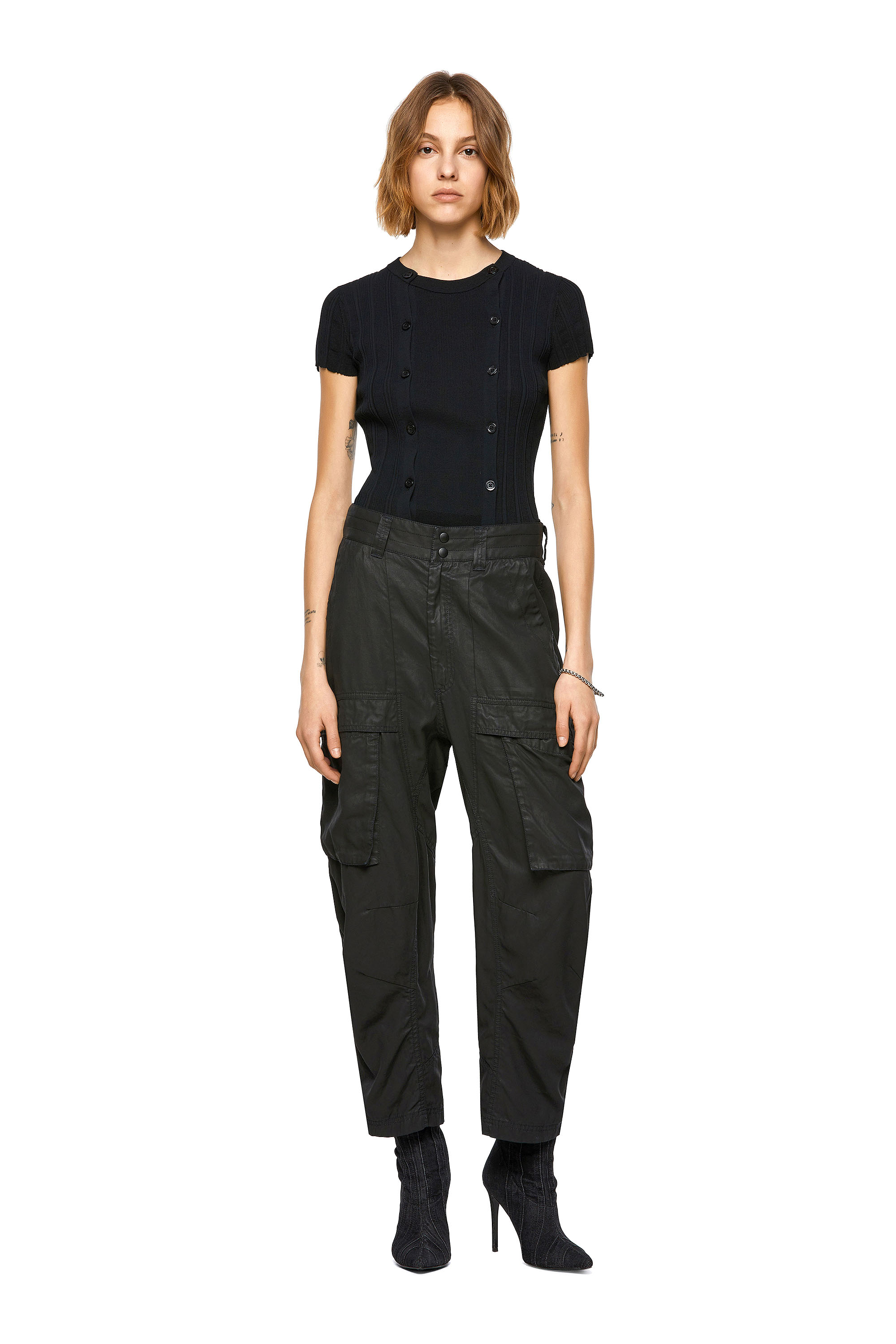 D-Emma 069WX, Negro/Gris oscuro Diesel - D-Emma 069WX, Negro/Gris oscuro - Image 1