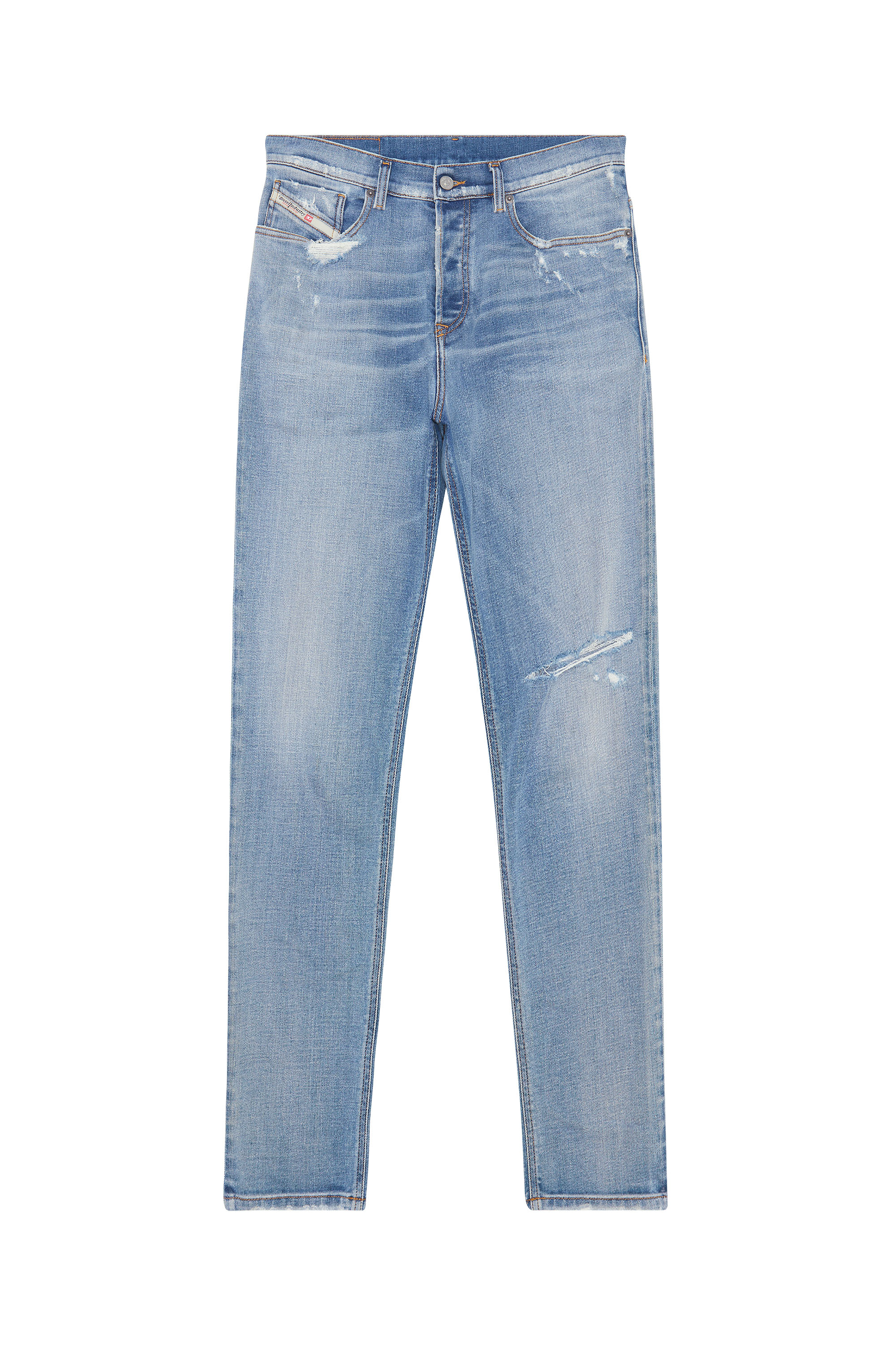 Diesel - 2005 D-FINING 09E17 Tapered Jeans, Azul Claro - Image 6