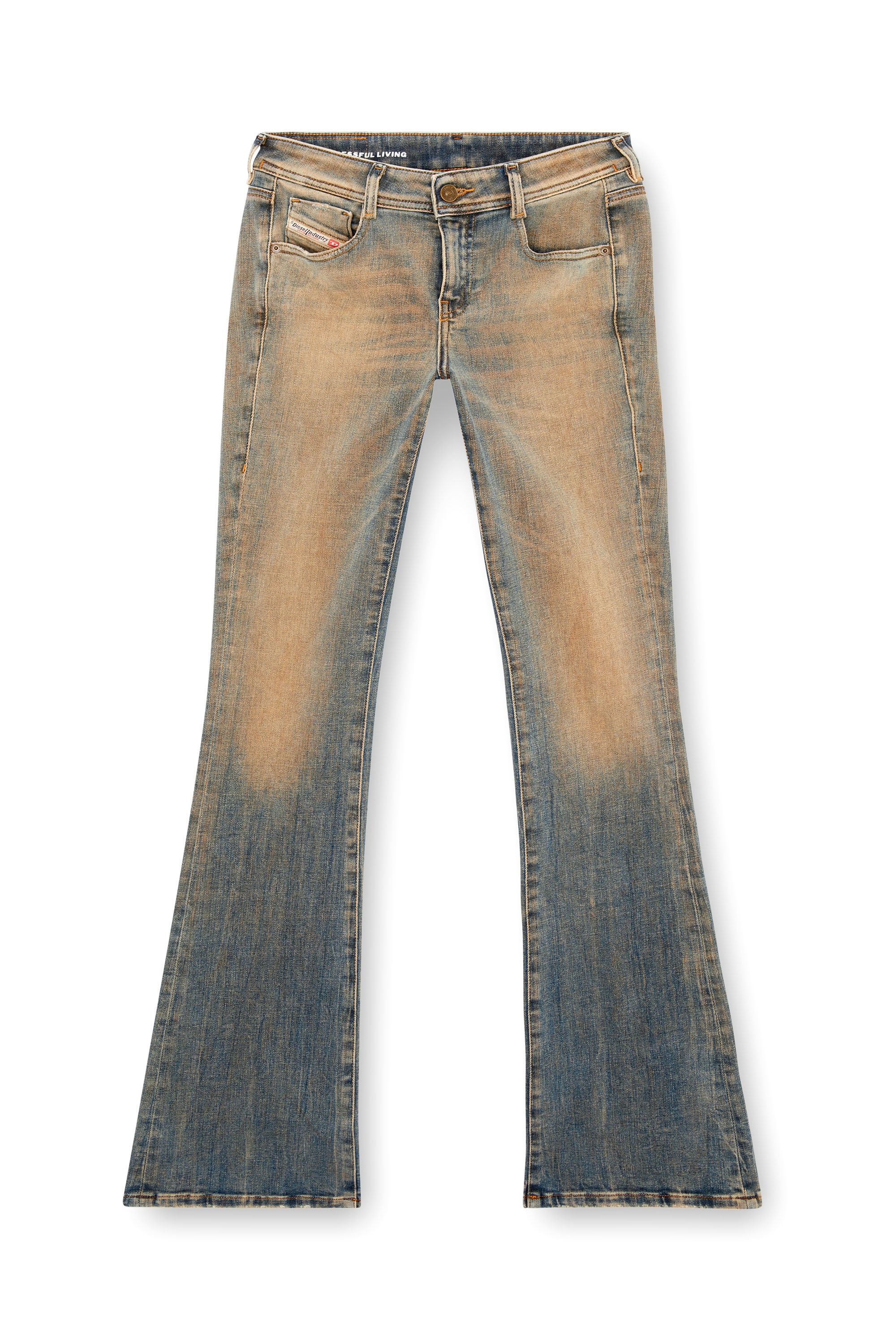 Diesel - Bootcut and Flare Jeans 1969 D-Ebbey 09J23, Mujer Bootcut y Flare Jeans - 1969 D-Ebbey in Azul marino - Image 3
