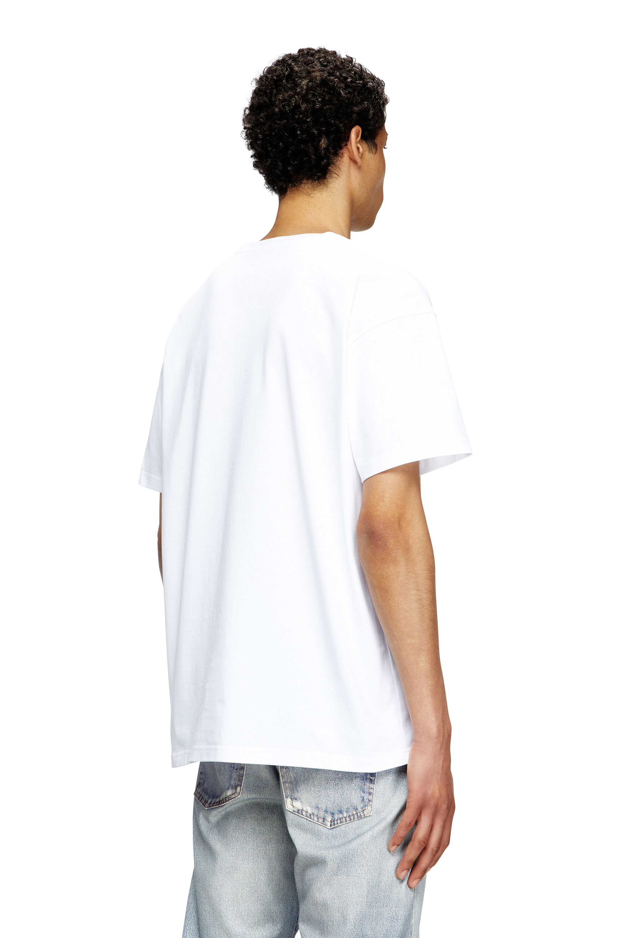 Diesel - PR-T-NORM-TOM25-1, Camiseta con estampado gráfico Unisex in Blanco - 2
