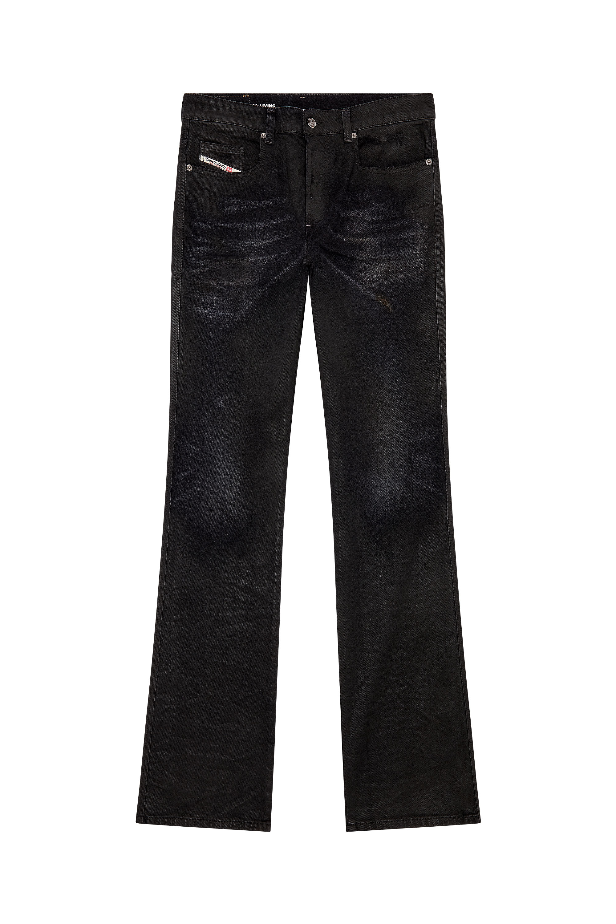 Diesel - Bootcut Jeans 1998 D-Buck 09I19, Negro/Gris oscuro - Image 5
