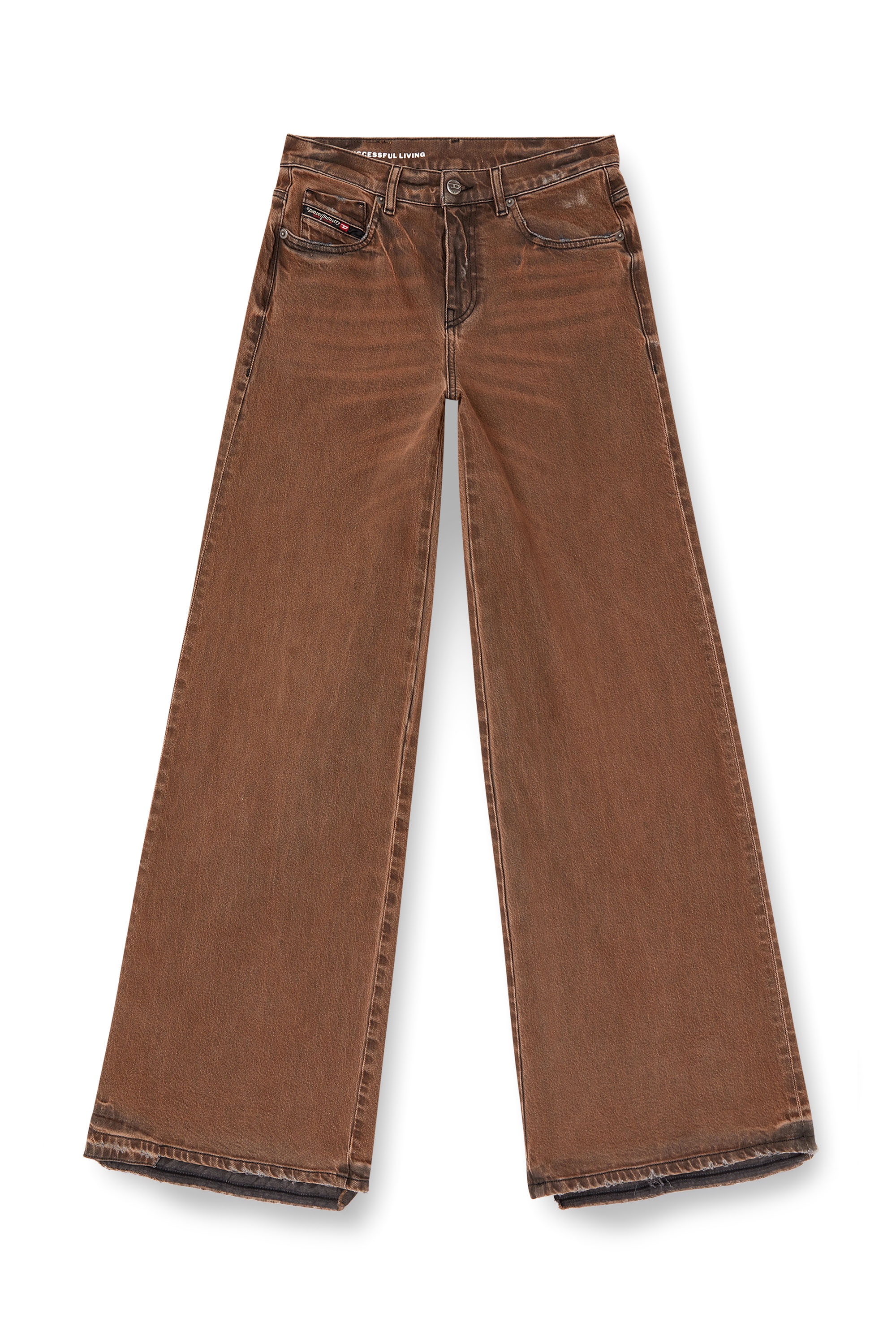 Diesel - Flare Jeans 1978 D-Akemi 09L24 Mujer, Marrón - 3