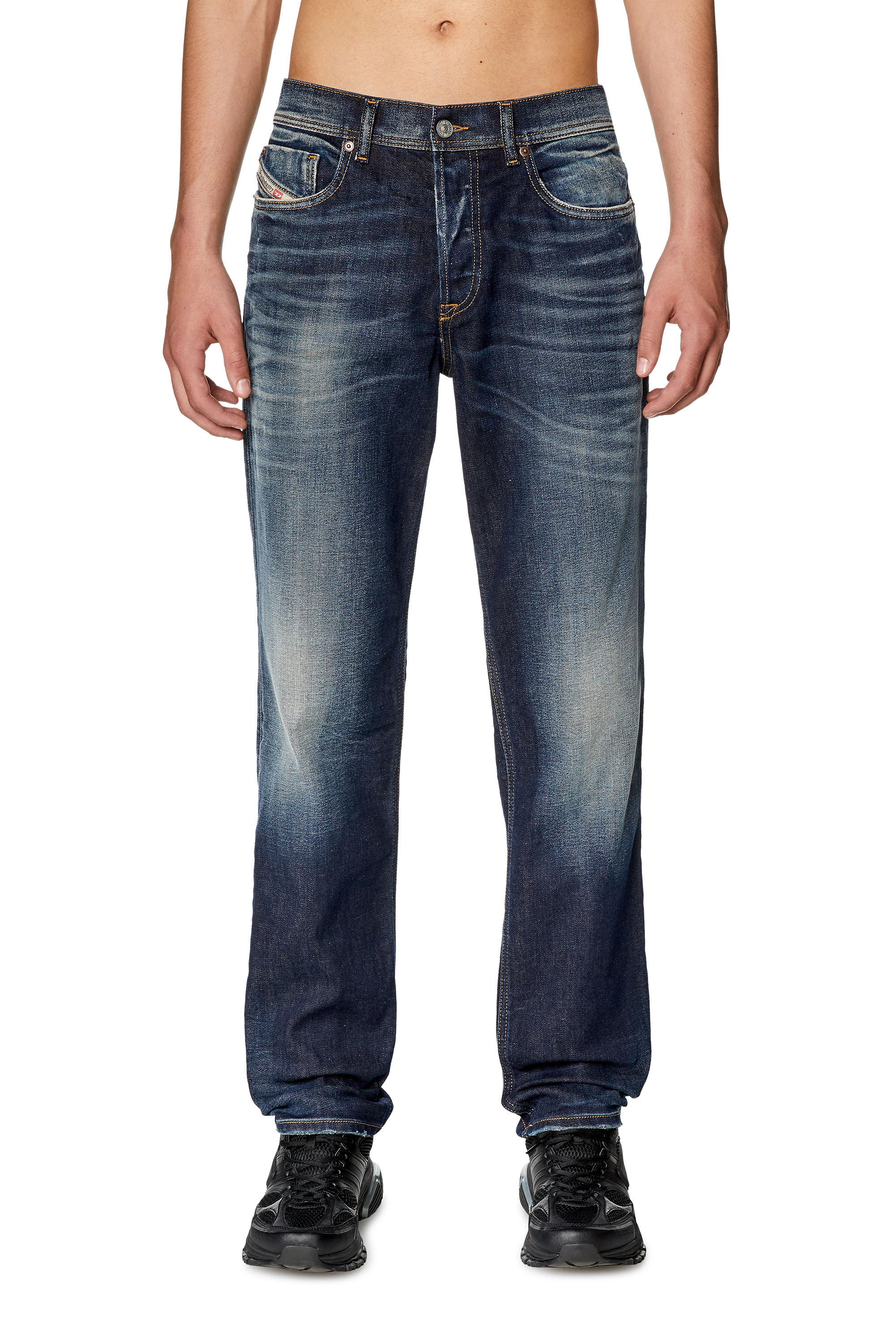 Diesel - Tapered Jeans 2023 D-Finitive 09G27, Azul Oscuro - Image 1