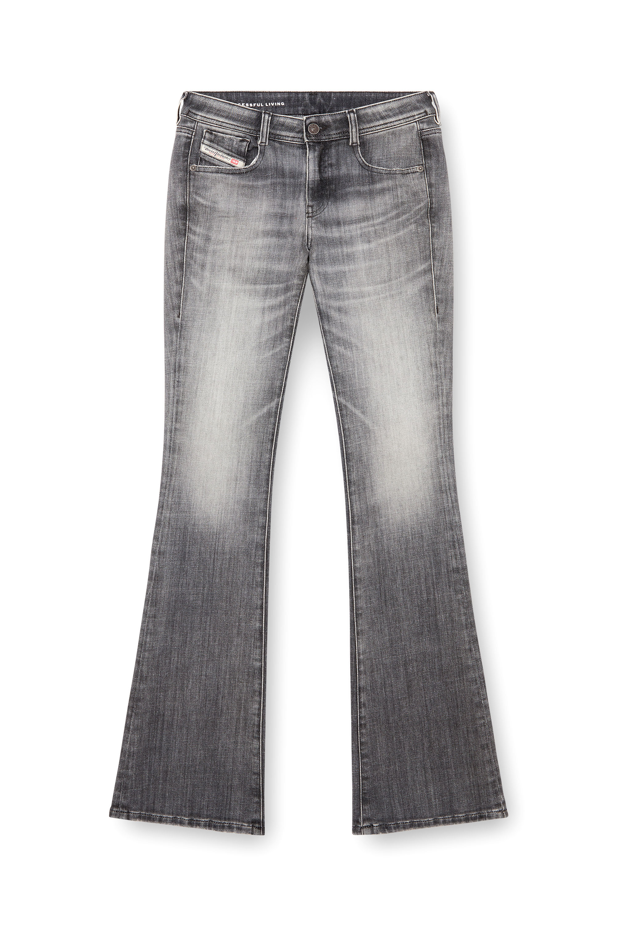 Diesel - Bootcut Jeans 1969 D-Ebbey 09J29 Mujer, Gris - 5