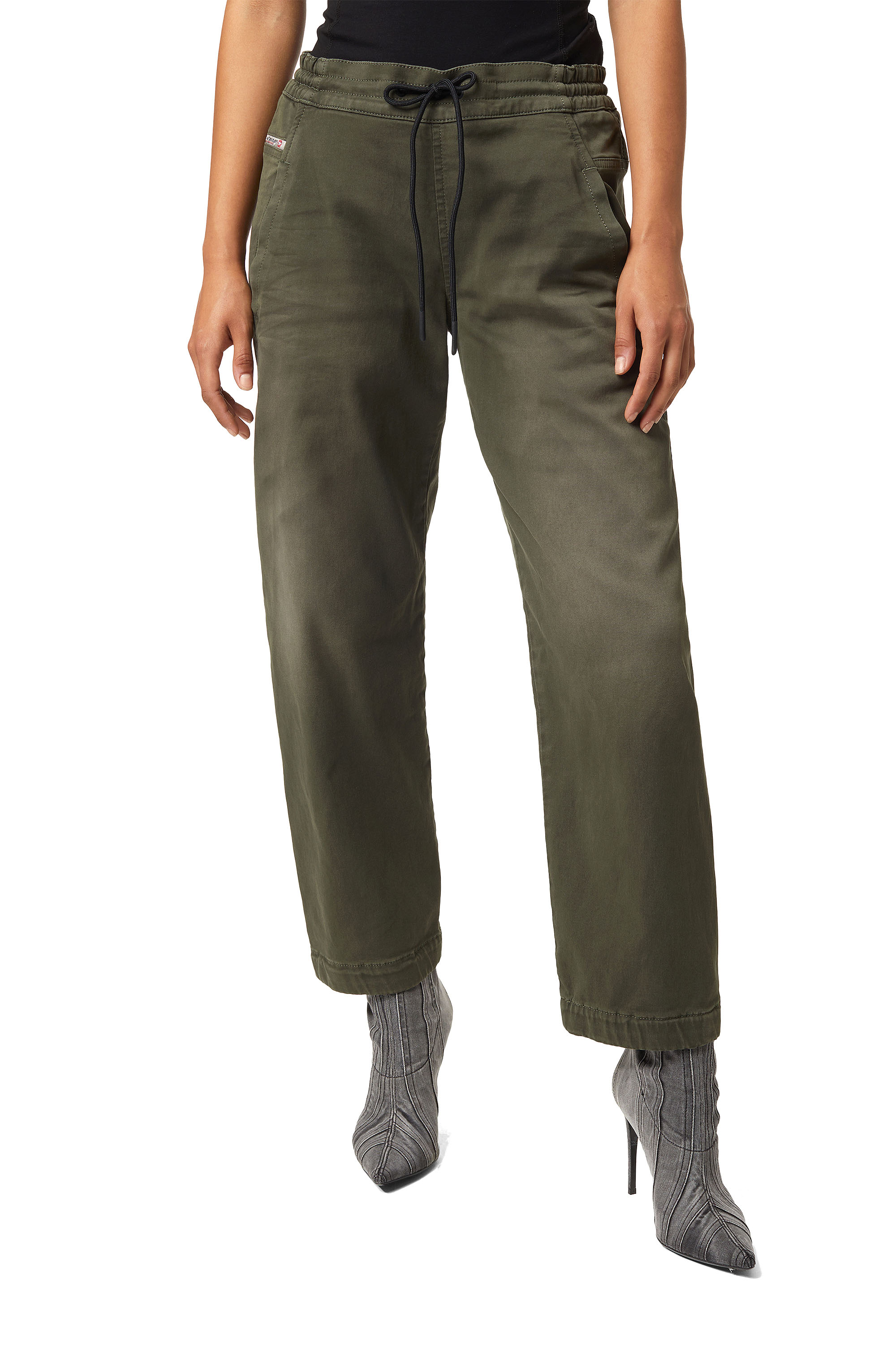 Krailey Boyfriend JoggJeans® Z670M, Military Green - Jeans
