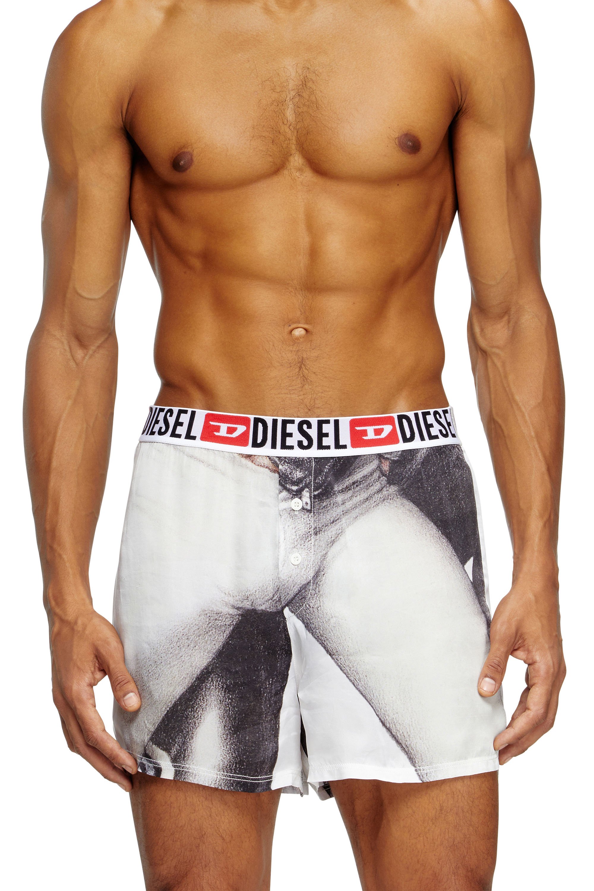 Diesel - PR-STARK, Bóxer con estampado gráfico Hombre in Blanco - 2
