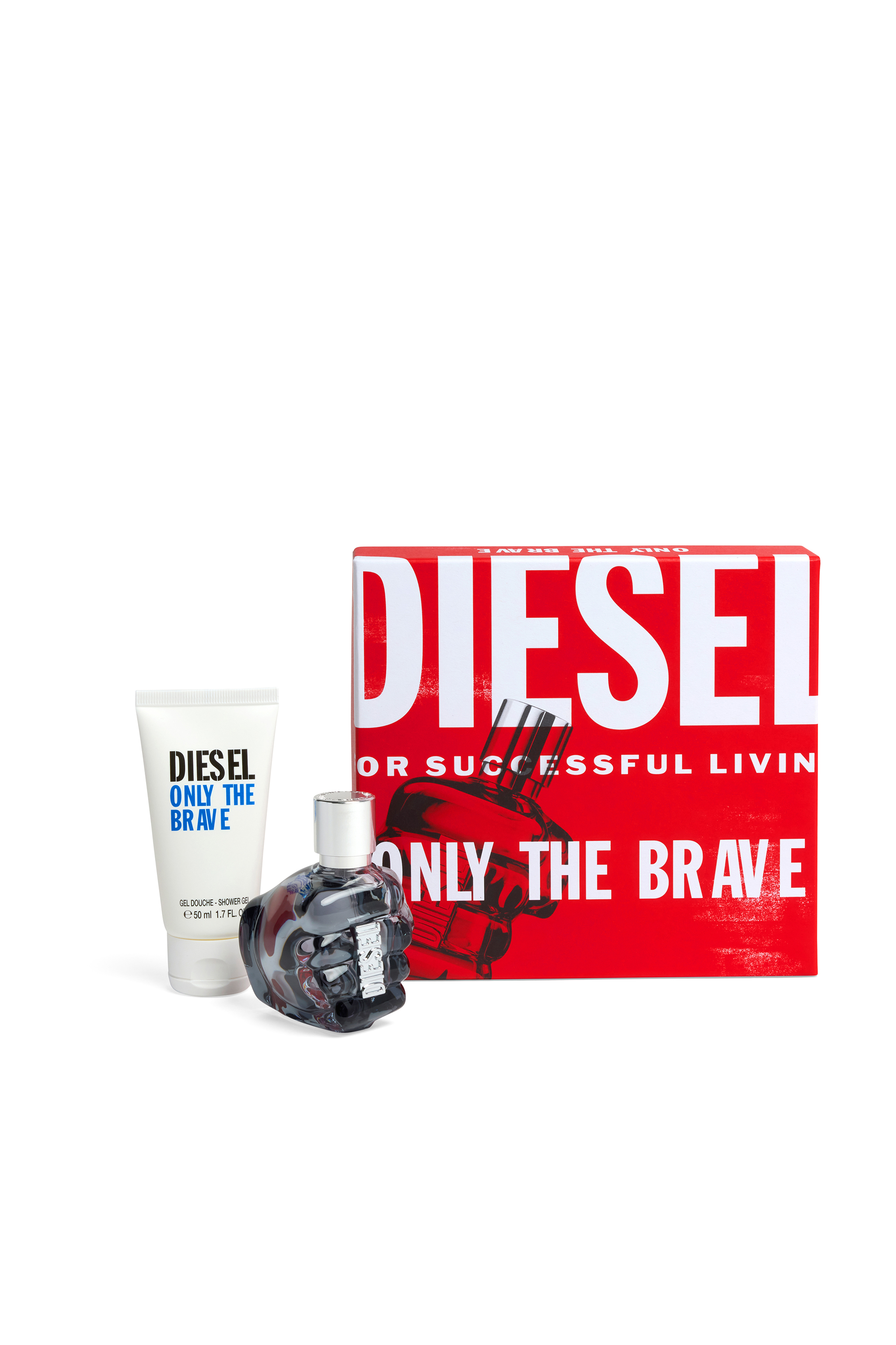 Diesel - ONLY THE BRAVE 35 ML GIFT SET, Azul - Image 1