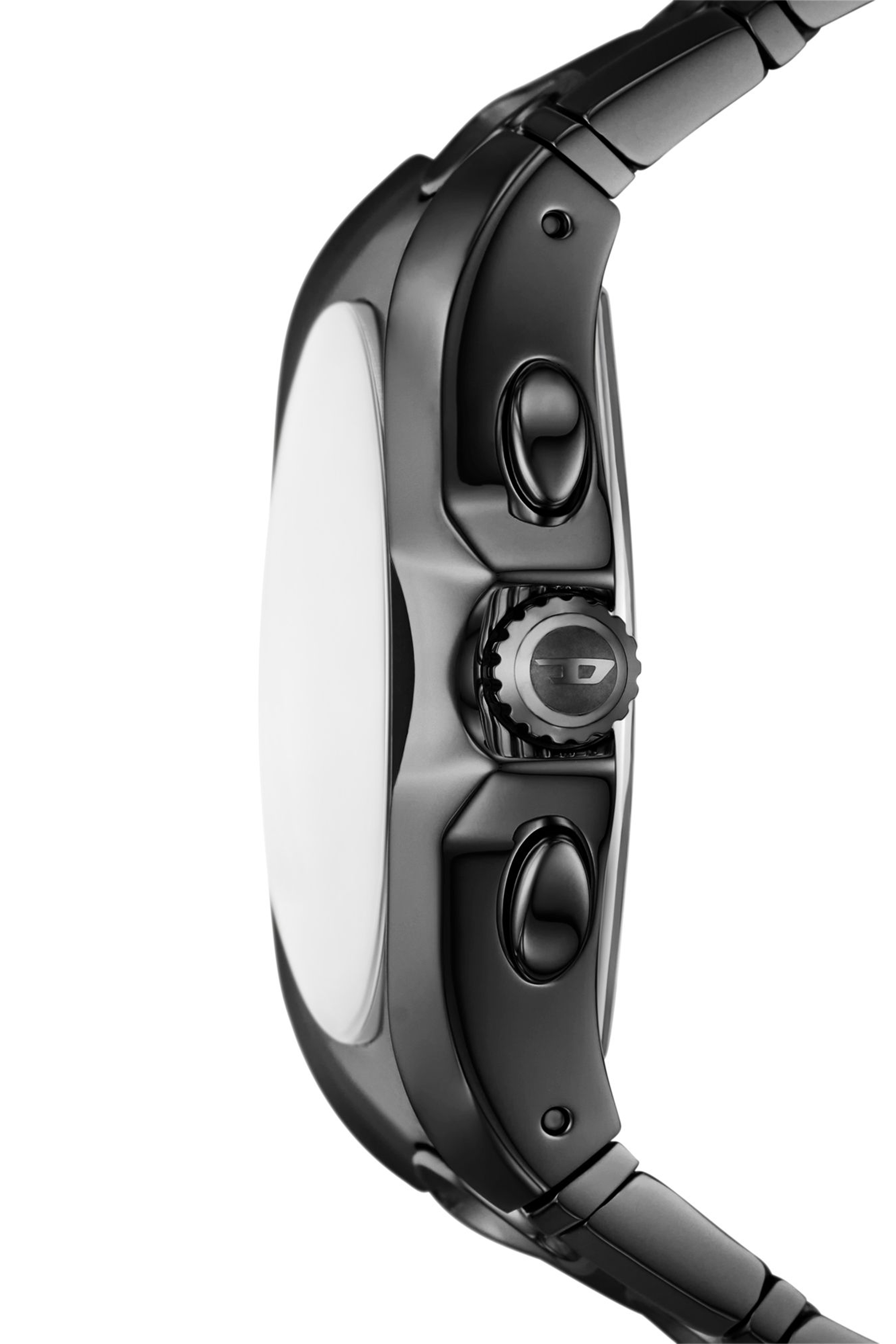 Diesel - DZ4696 WATCH, Reloj D-Curve de acero Inoxidable negro Hombre in Negro - 3