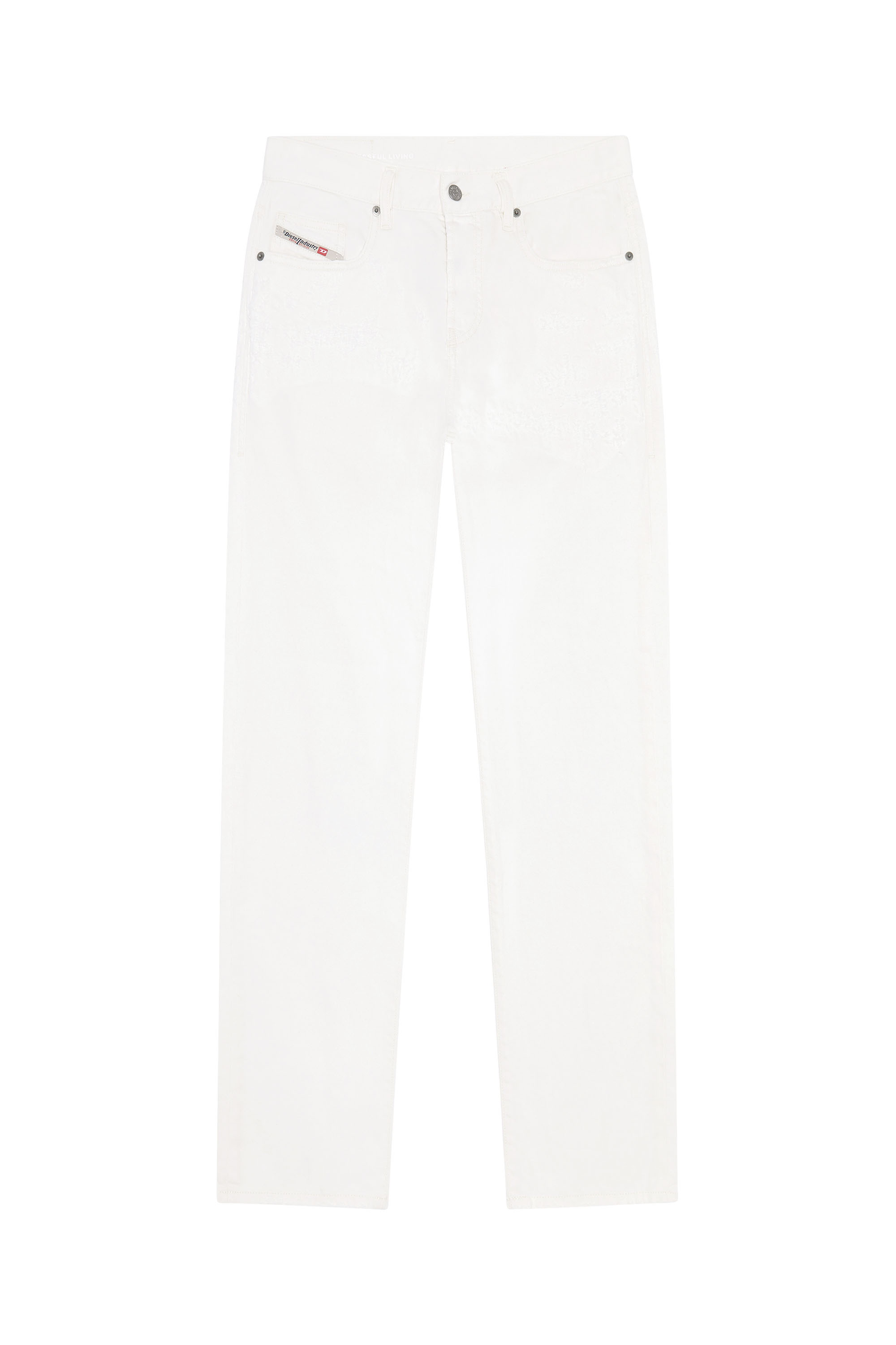 Diesel - Straight Jeans 2020 D-Viker 068HB, White - Image 1