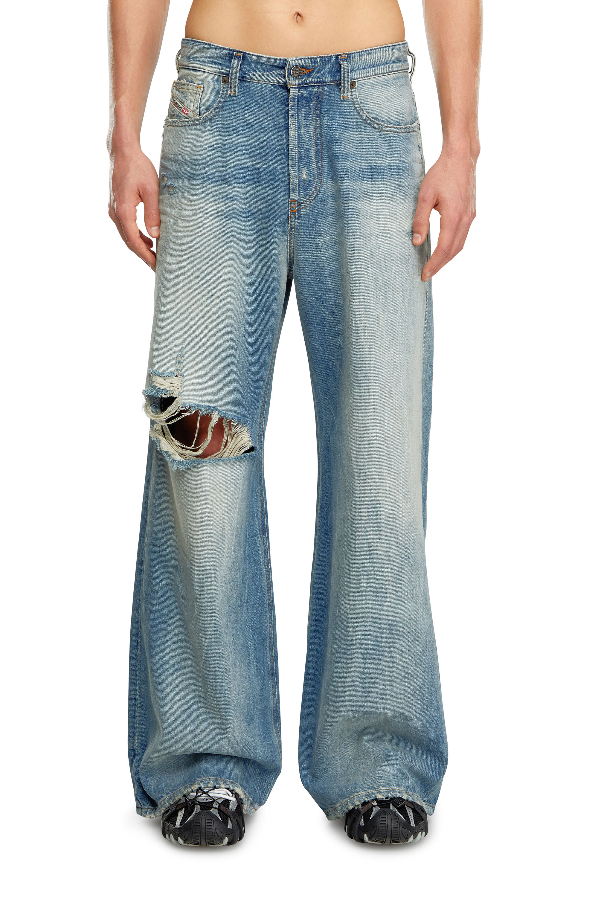 Diesel - Straight Jeans 1996 D-Sire 09H58, Mujer Straight Jeans - 1996 D-Sire in Azul marino - Image 6