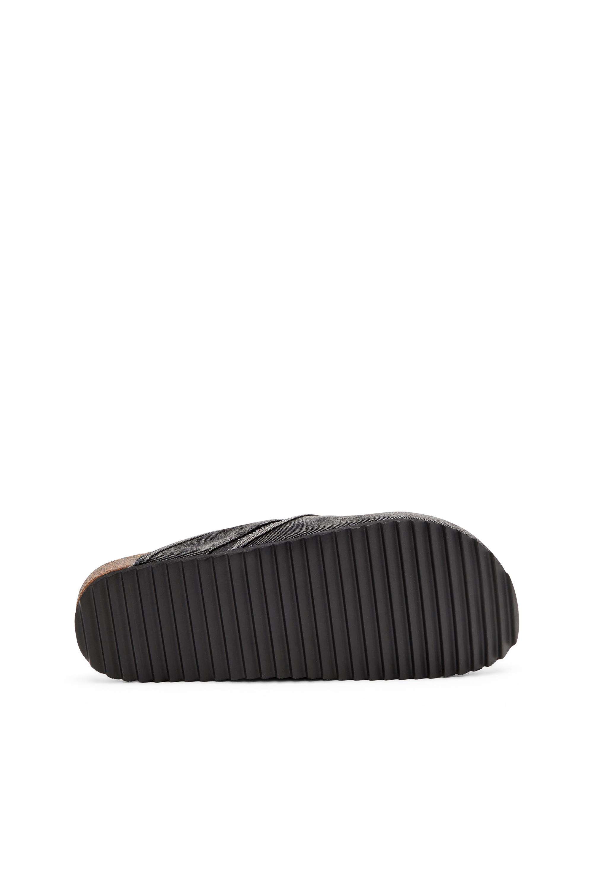 Diesel - D-WOODSTOCK SLIP-ON, Zapatos planos sin talón en cuero napa Hombre in Negro - 4