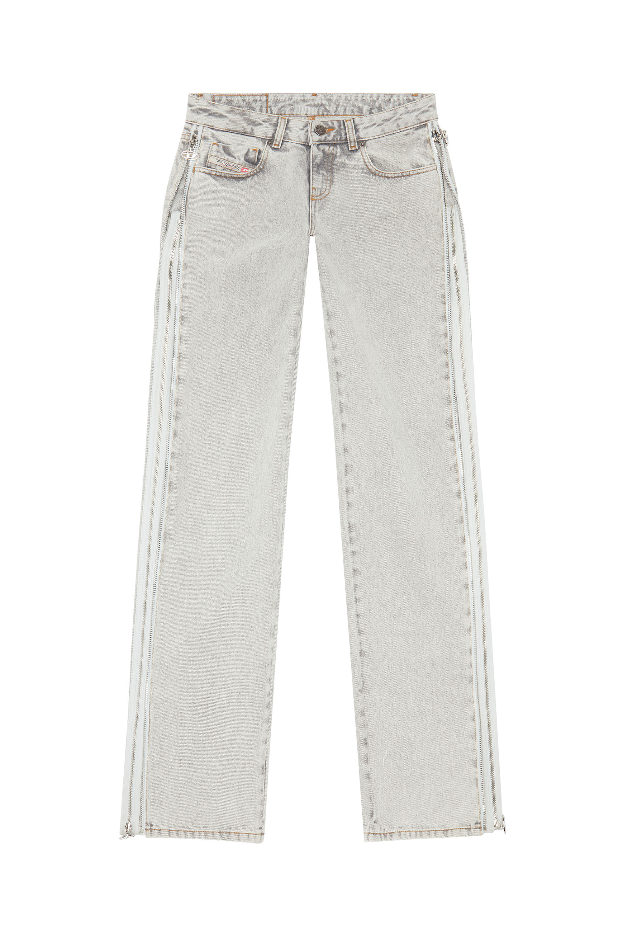 2002 007F8 Straight Jeans, Gris Claro - Vaqueros