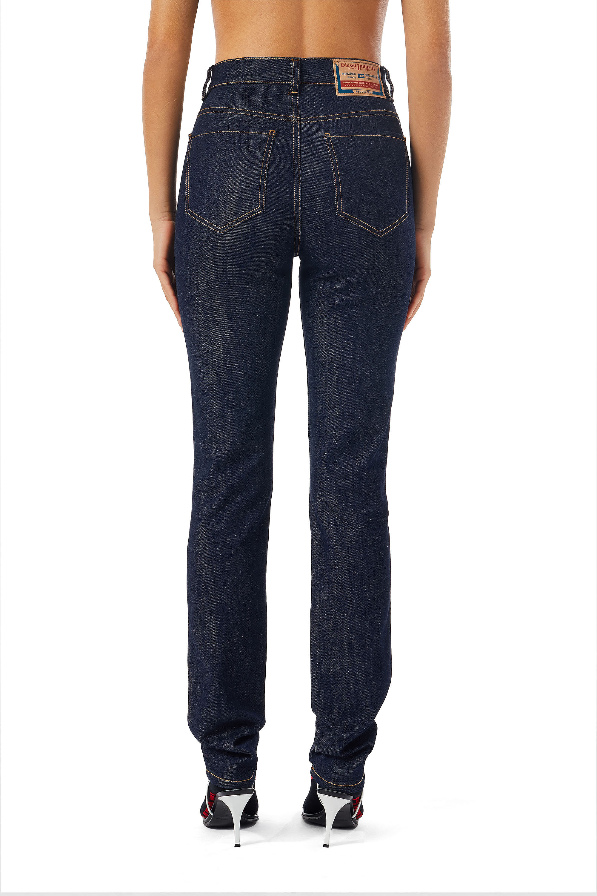 Diesel - 1994 Z9B89 Straight Jeans, Azul Oscuro - Image 3