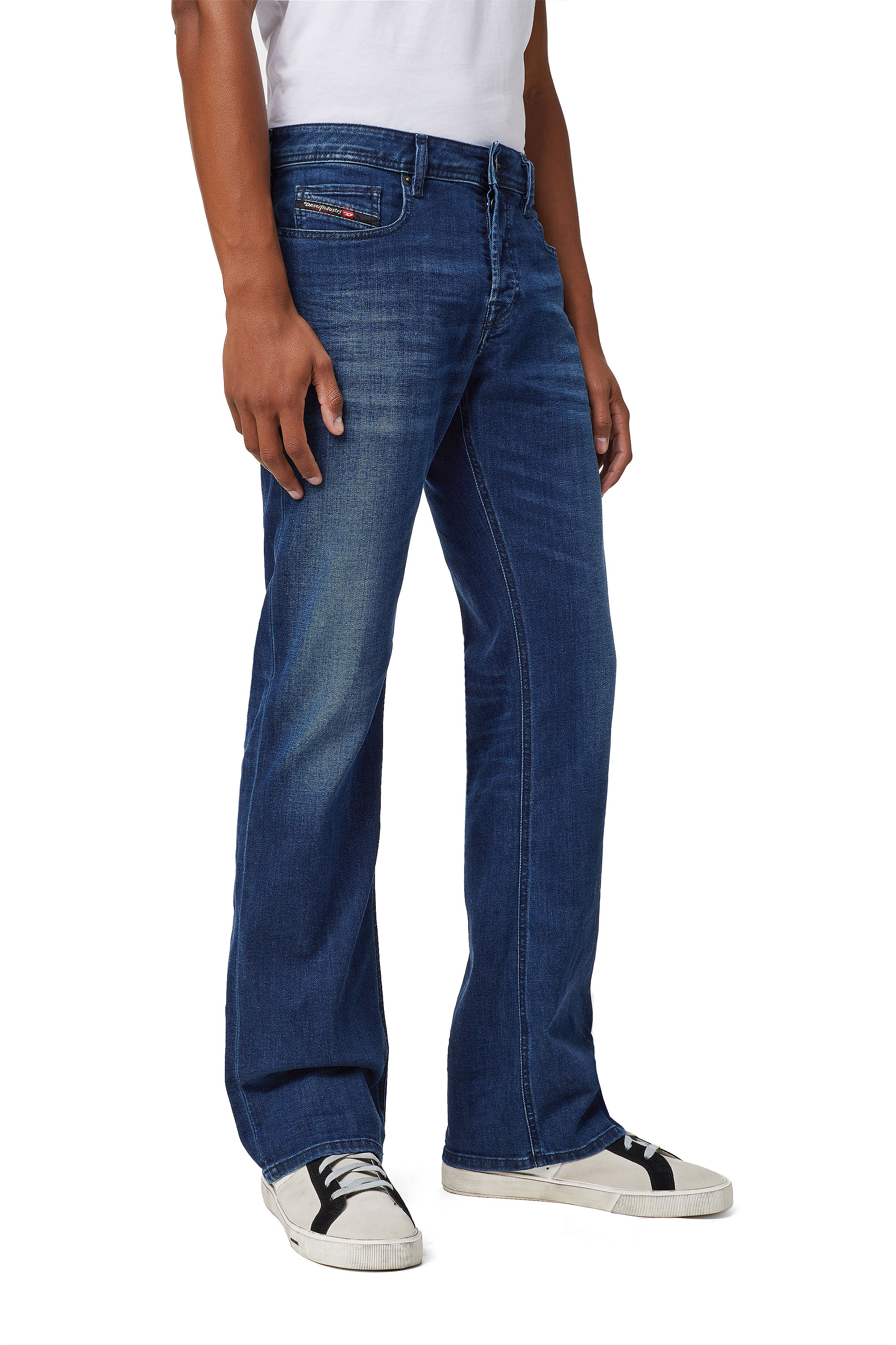 Diesel - Zatiny Bootcut Jeans 069SF, Dark Blue - Image 4