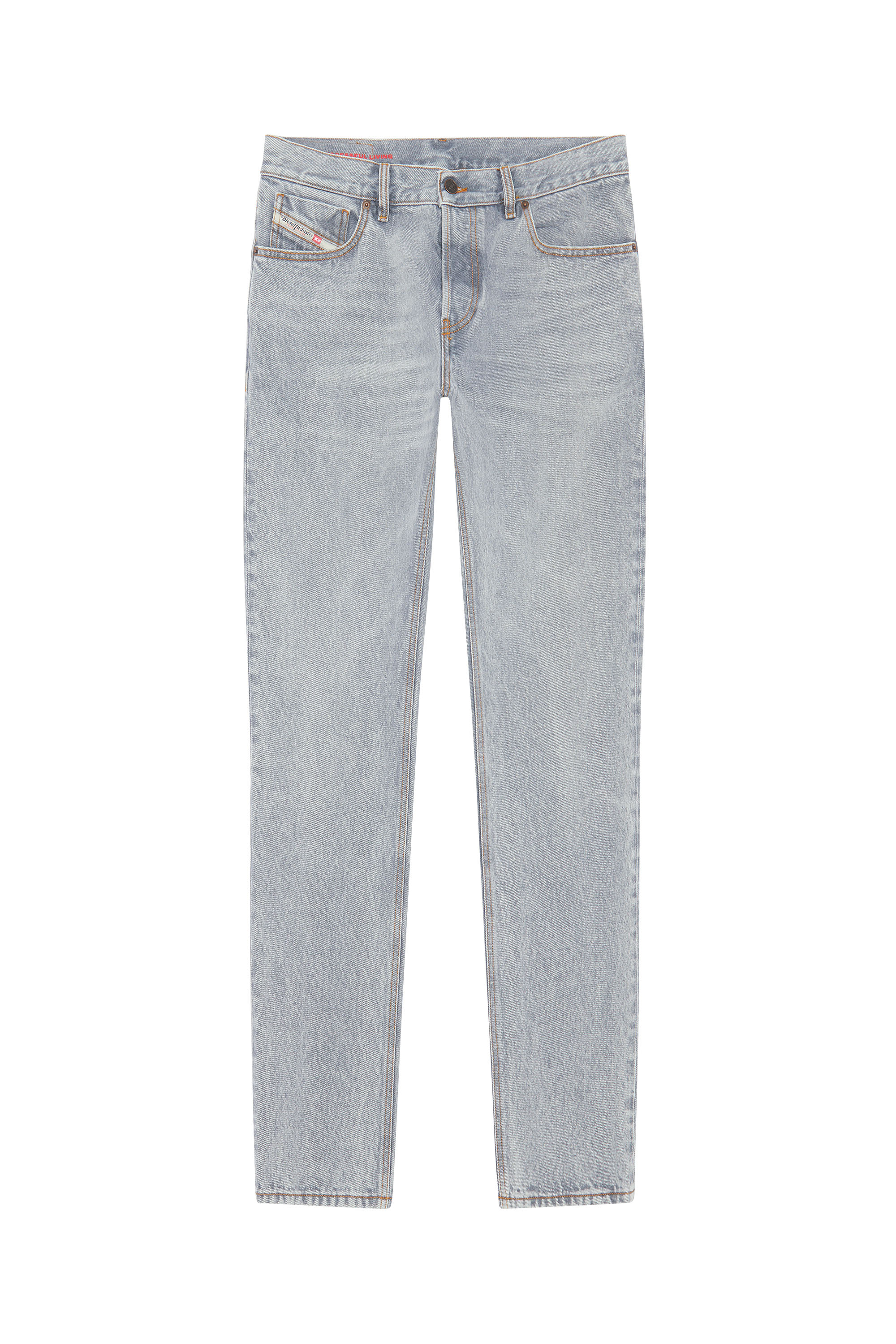 Diesel - 1995 D-Sark 007D4 Straight Jeans, Gris Claro - Image 6