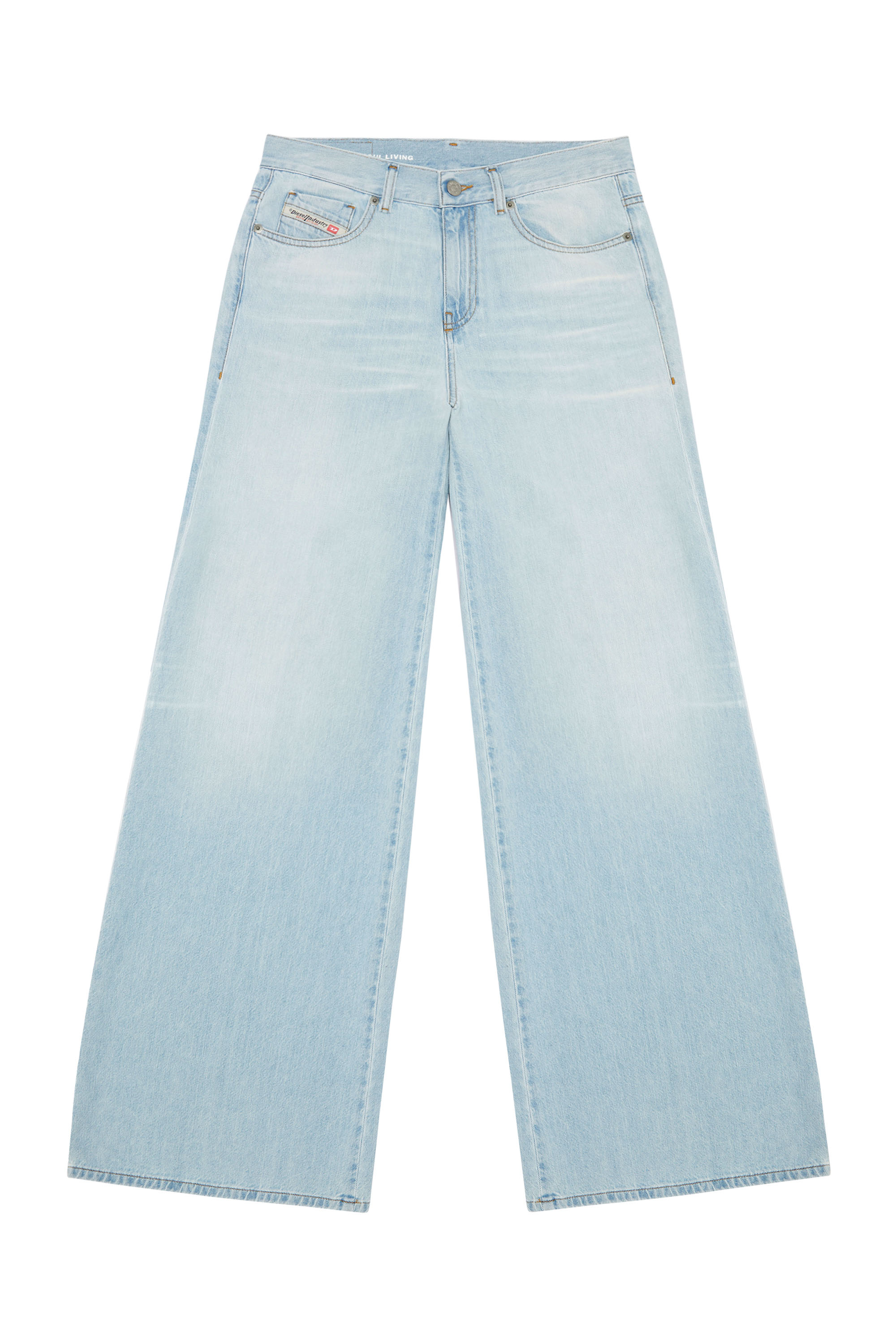 Diesel - Bootcut and Flare Jeans 1978 D-Akemi 068ES, Azul Claro - Image 4