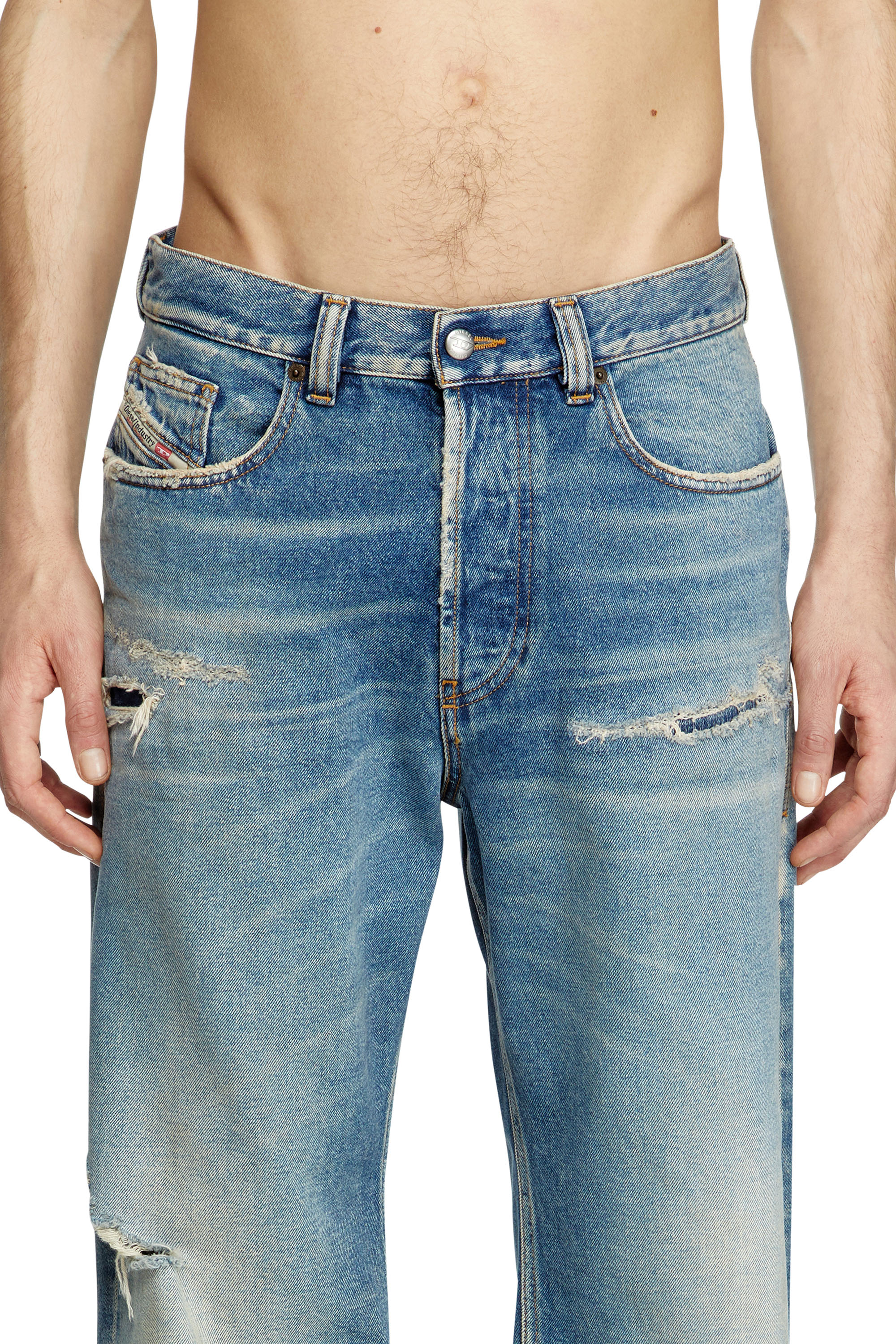 Diesel - Regular Jeans 2010 D-Macs 09L43 Hombre, Azul medio - 5