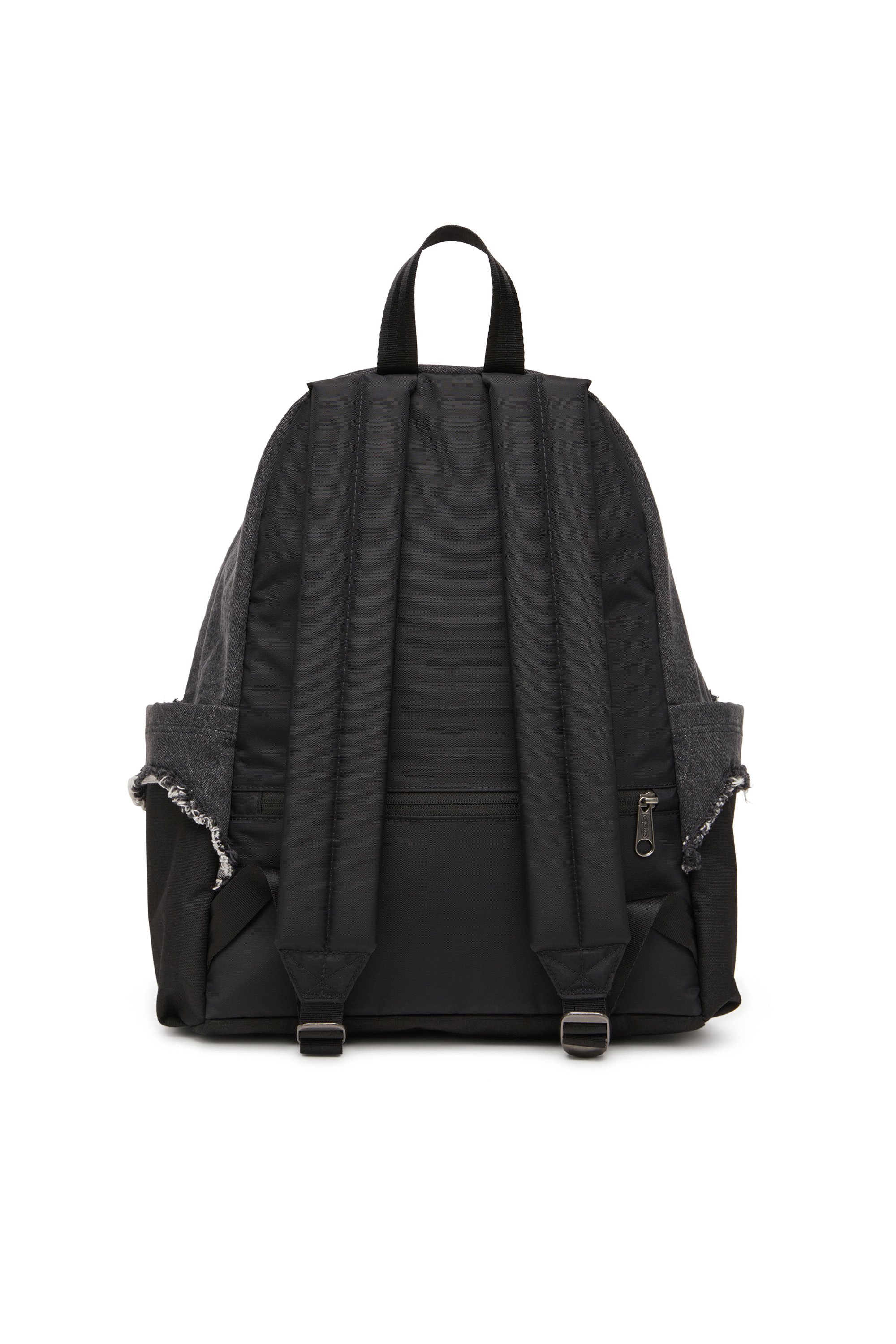 Diesel - DIESEL DAY PAK'R, Mochila en denim destruido y CORDURA® Unisex in Negro - 3